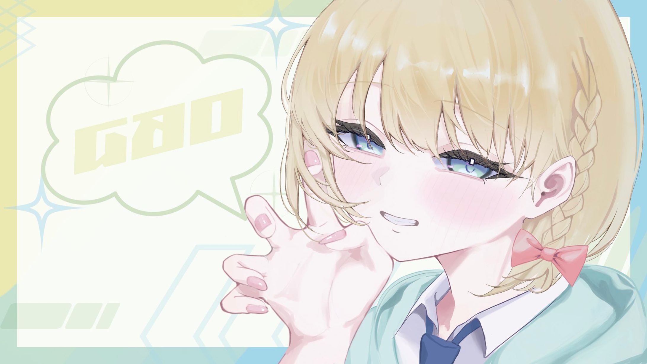 配信サムネイルイラスト(シンプル背景)-1