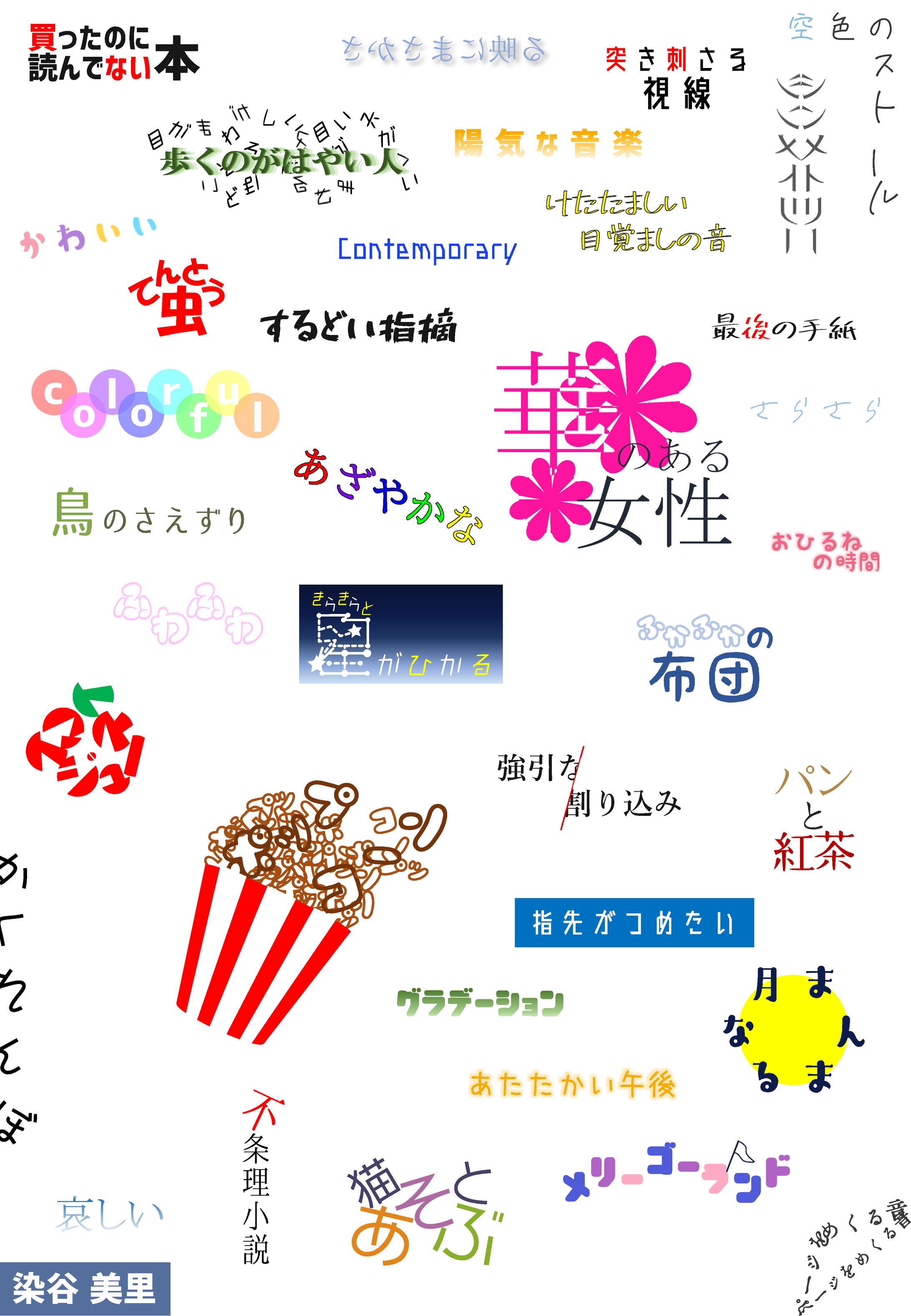 【課題】タイポグラフィ-1