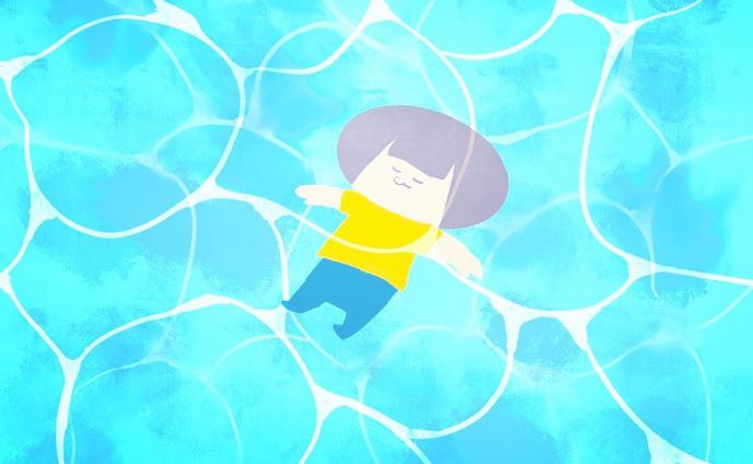 たゆたう
.
.
.
 #Illust #illustration  #illustrator  #illustragram  #イラスト  #イラスト好きな人と繋がりたい  #イラストグラム  #イラスト垢  #ゆるいイラスト  #青  #海