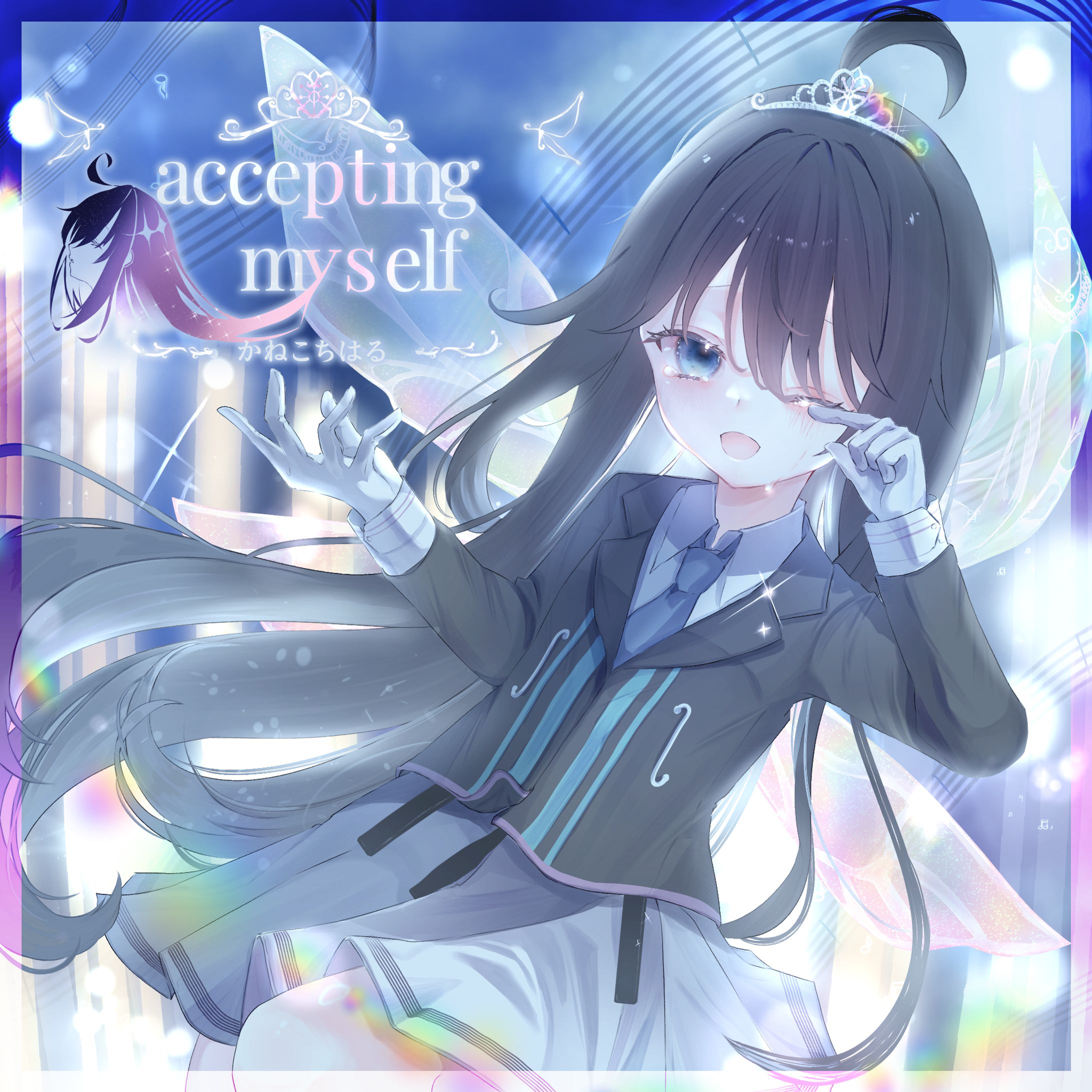 accepting myself ジャケット制作-1