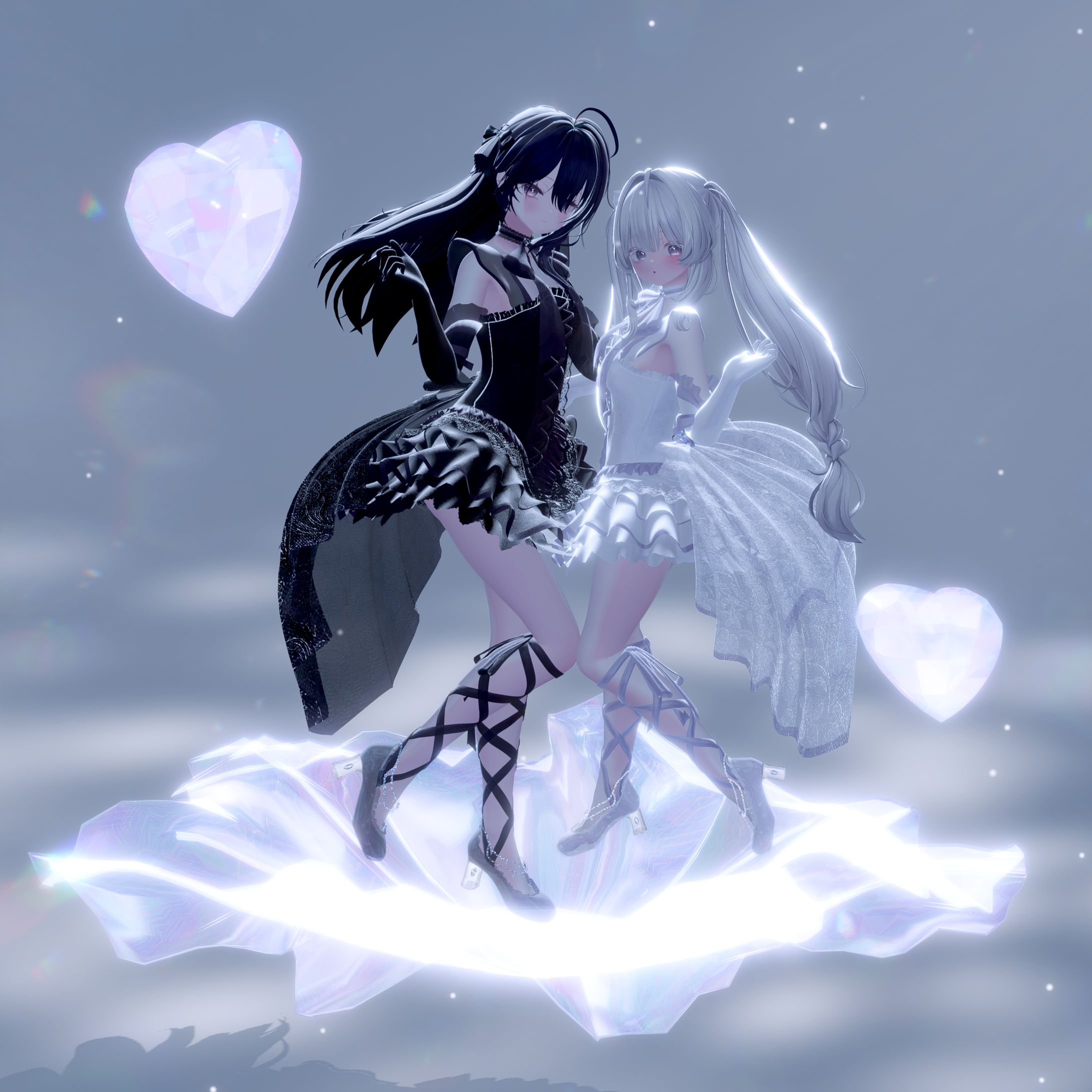 【共同BOOTH】VRChat向け衣装Radiant Heart-1