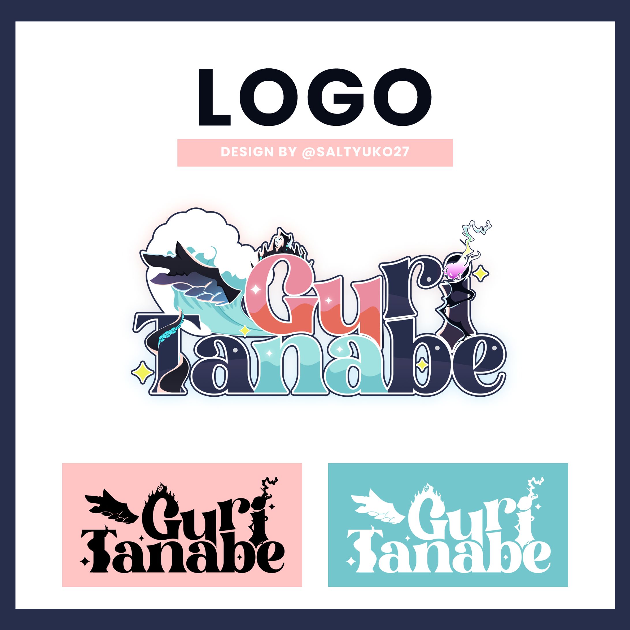 Guri Tanabe VTuber Logo-1