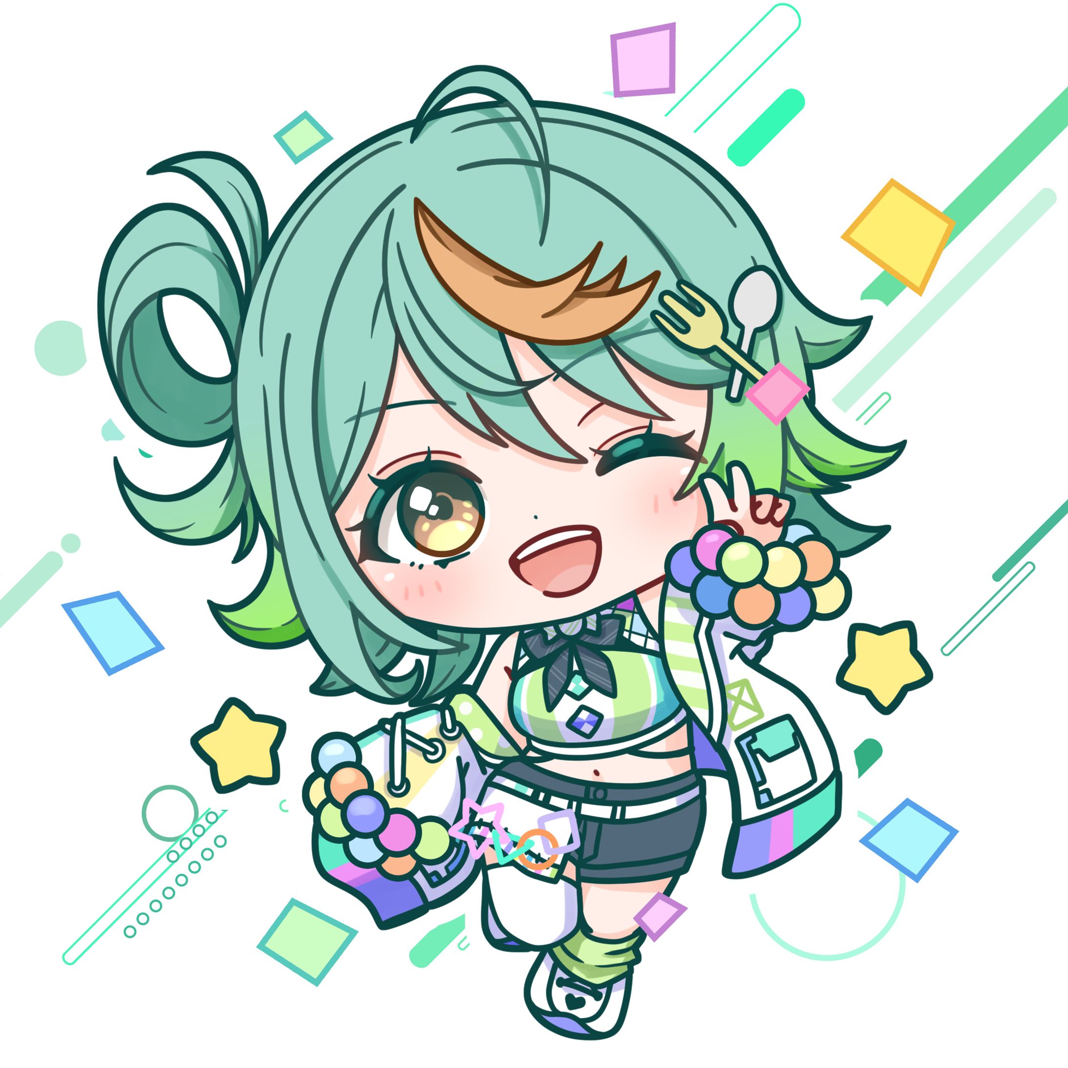 ぷわぷわぽぷらさんアクキー用FA-1