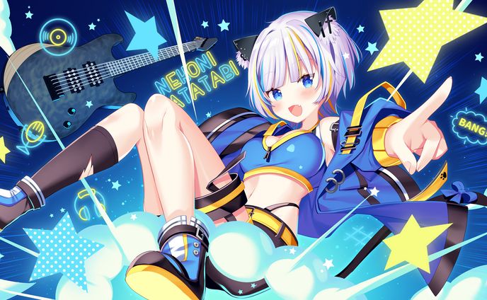 猫弐マタタビ様 活動用イラスト