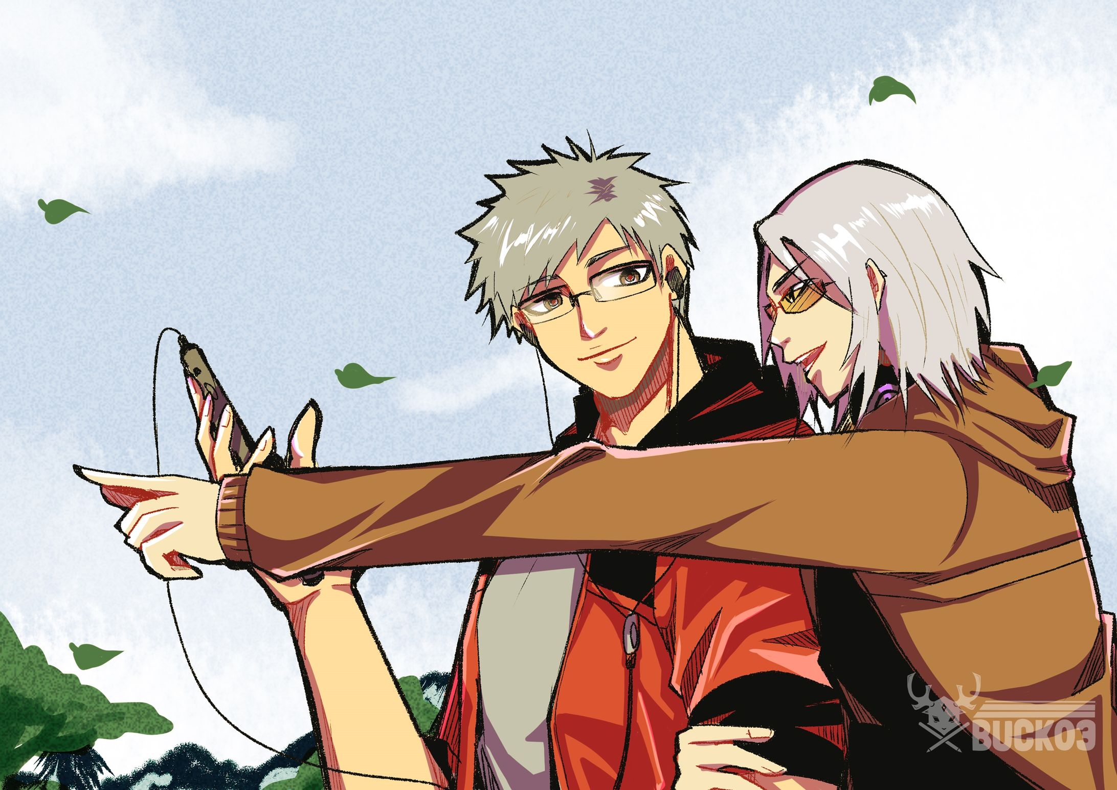 Commission Work - Hang Out-1