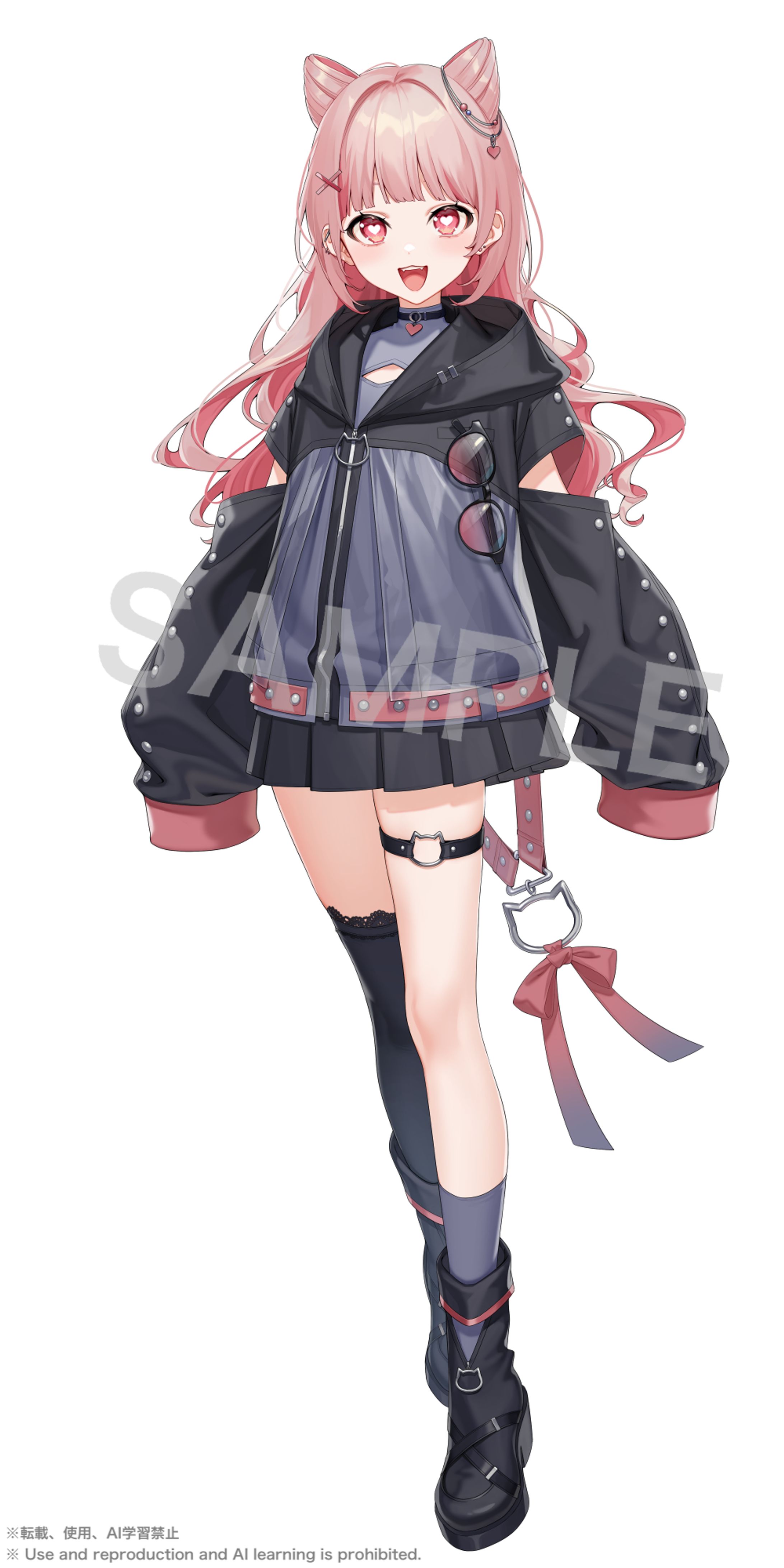 IRIAMライバー「愛宮のえ」様キャラクターデザイン、立ち絵担当-1