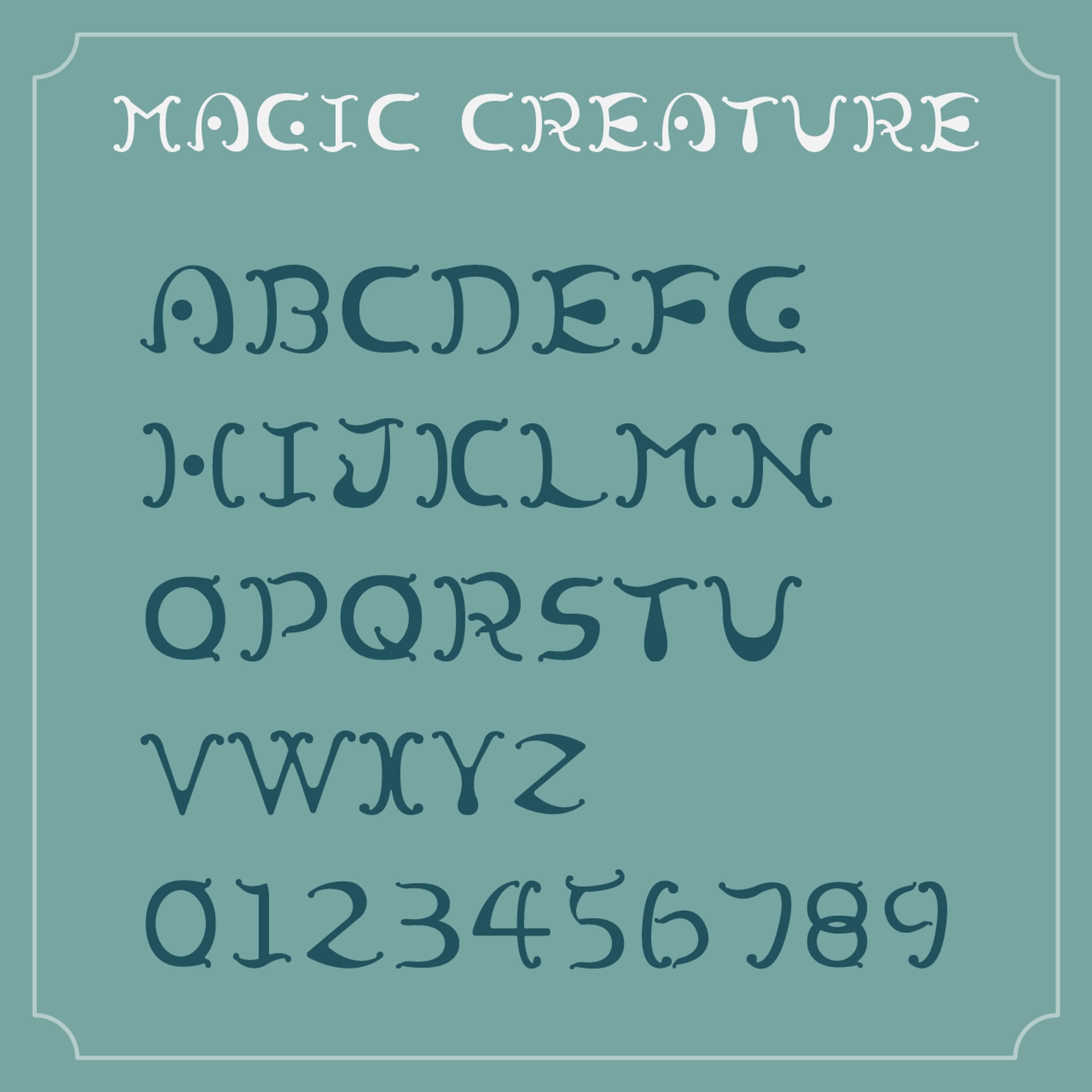 MAGIC CREATURE-1