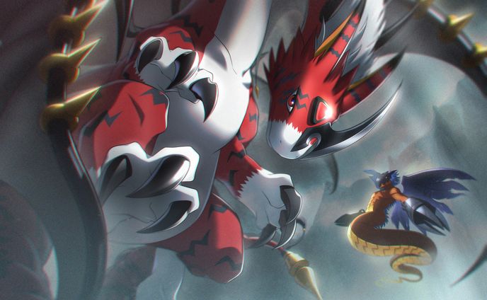 【仕事絵】DIGIMONSEEKERS カラー挿絵❸