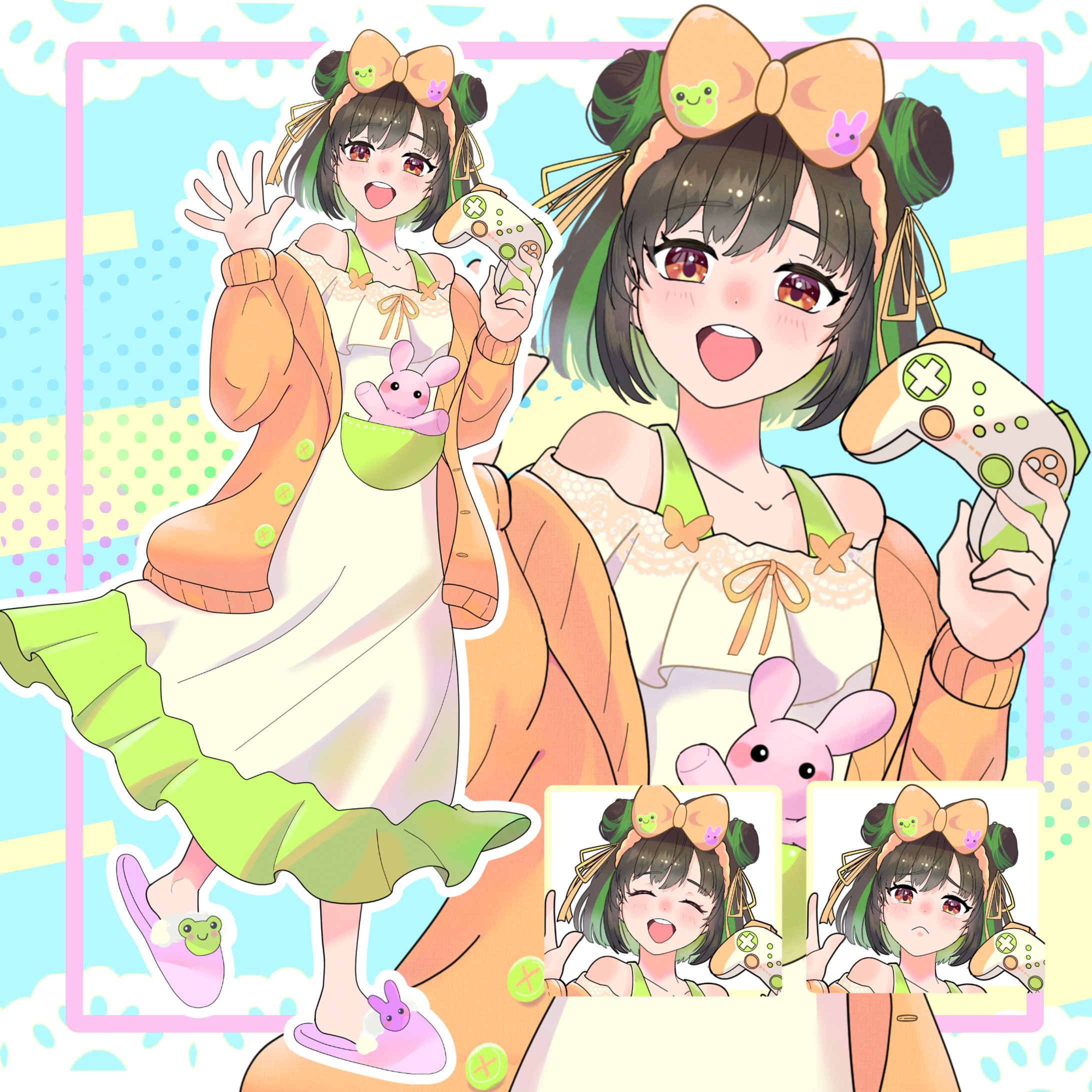 【skeb】けろうさぎ。様【Vtuber】-1