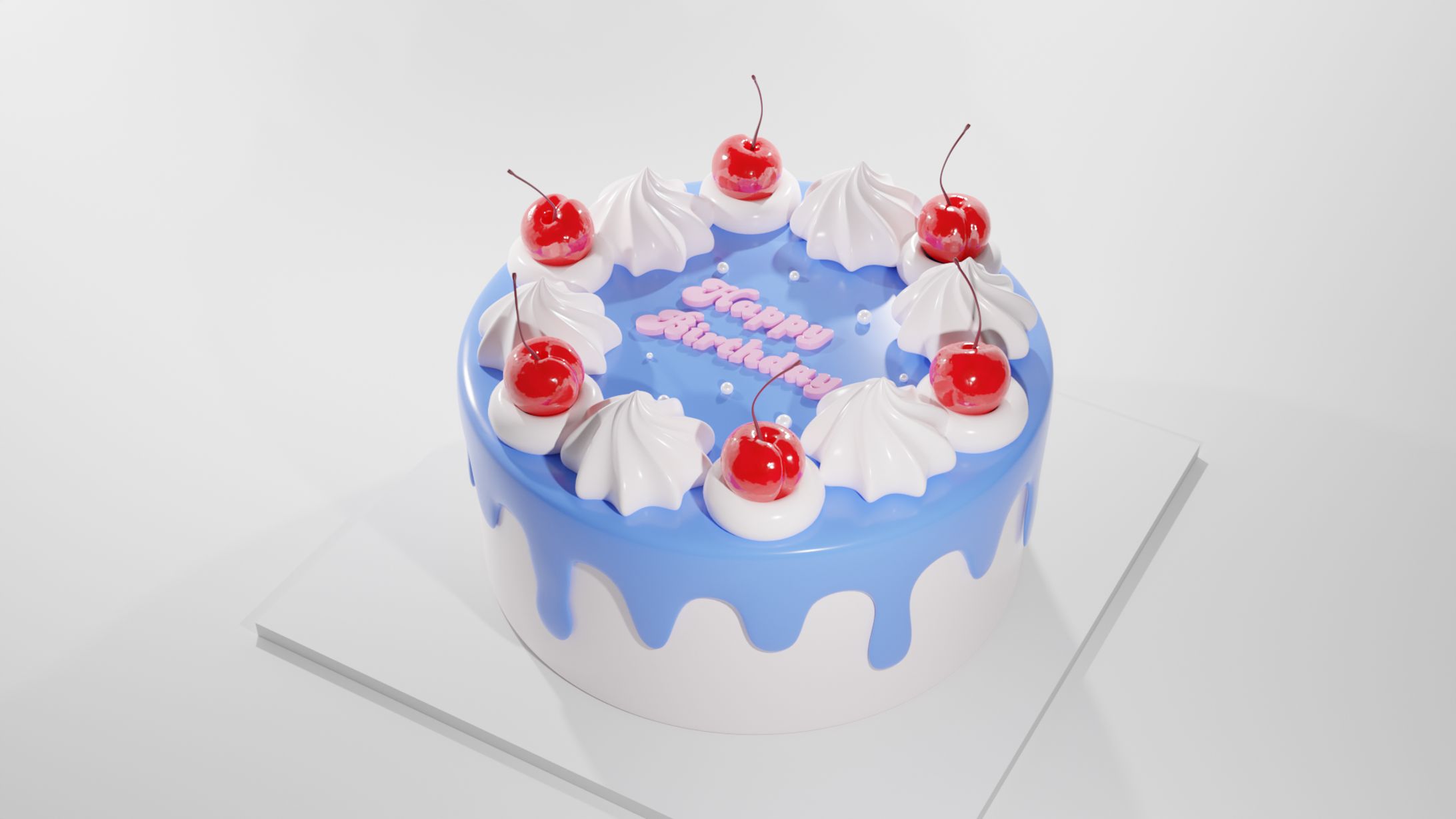 【CG】ホールケーキ-1