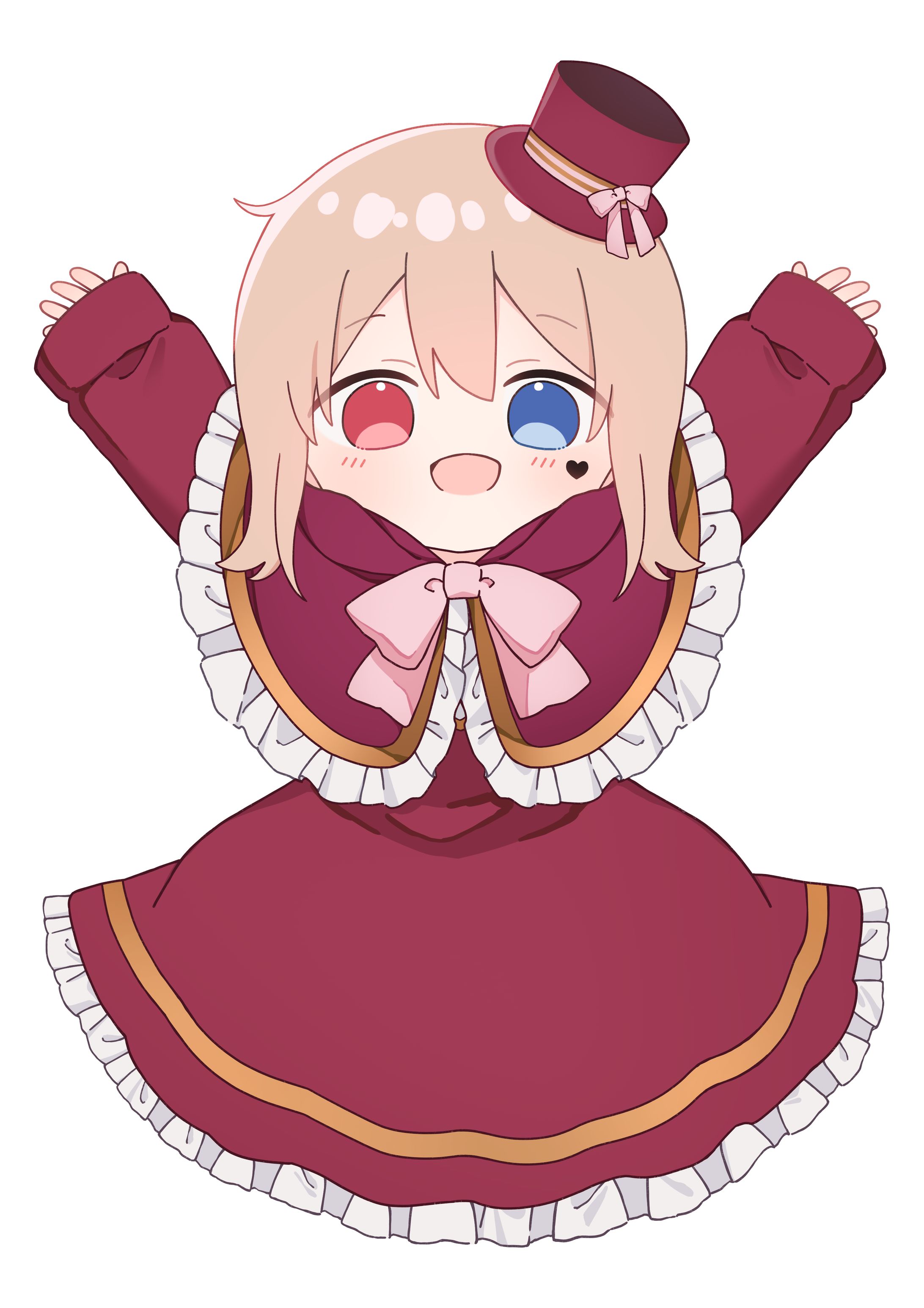 更科ゆい様 SDキャラ 表情2種-1