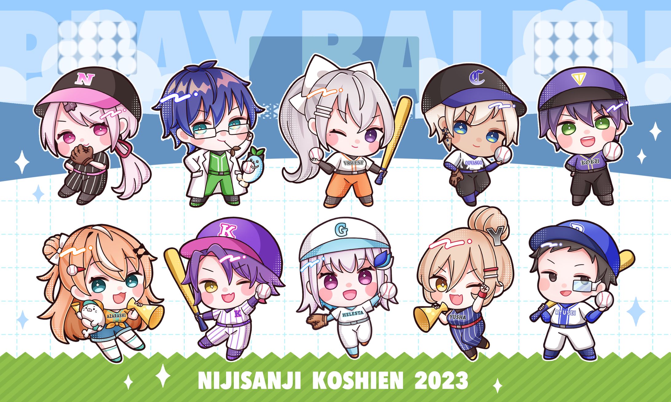 Fan art┊ミニキャライラスト┊にじさんじ-1