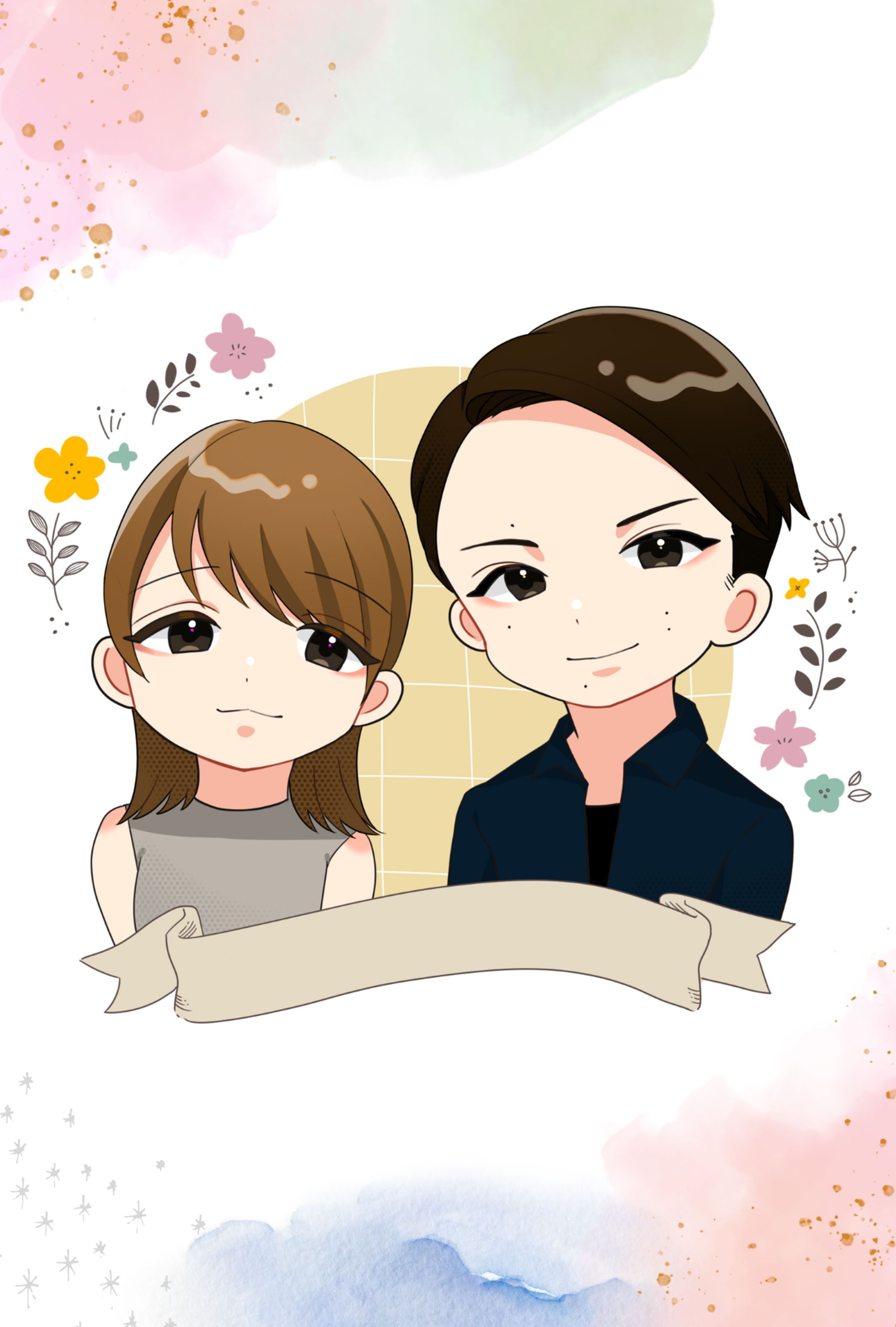イラスト【似顔絵・動物】-1