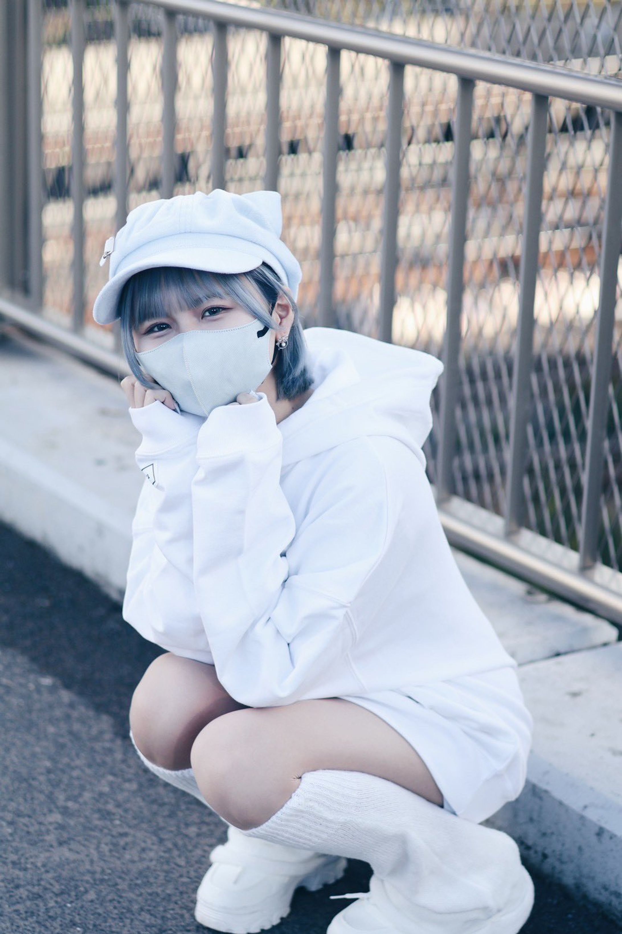 T.I.FOX様パーカー着用モデル-1