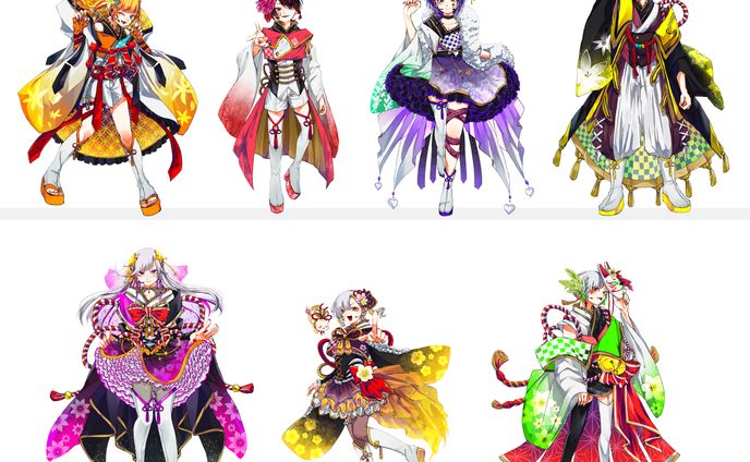 マジスピ様 正月×アイドル立ち絵