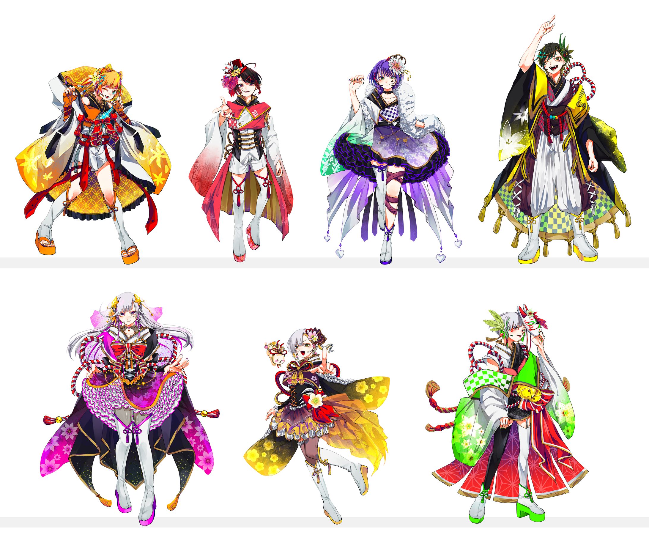 マジスピ様 正月×アイドル立ち絵-1