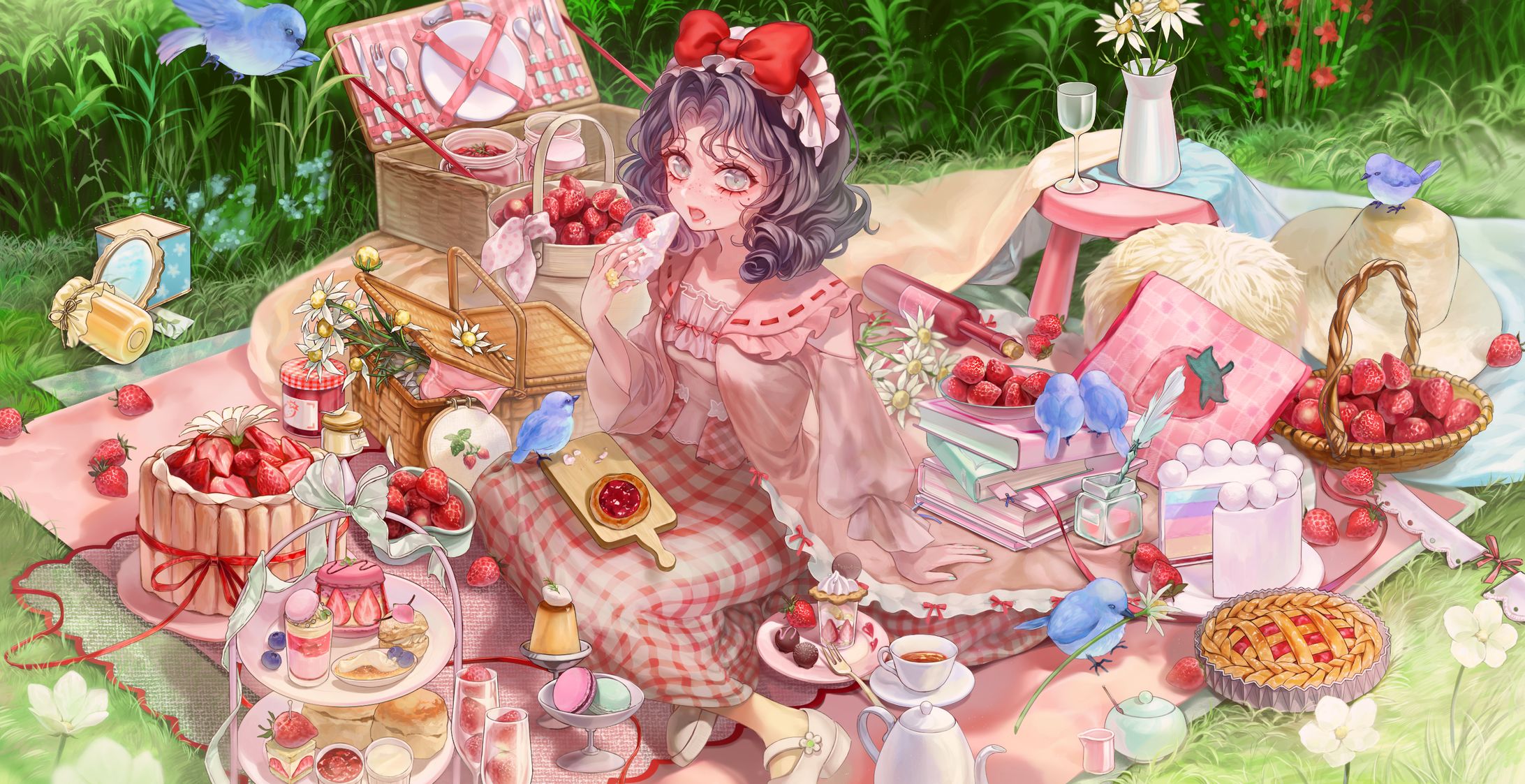 【オリジナル】Strawberry Picnic-1