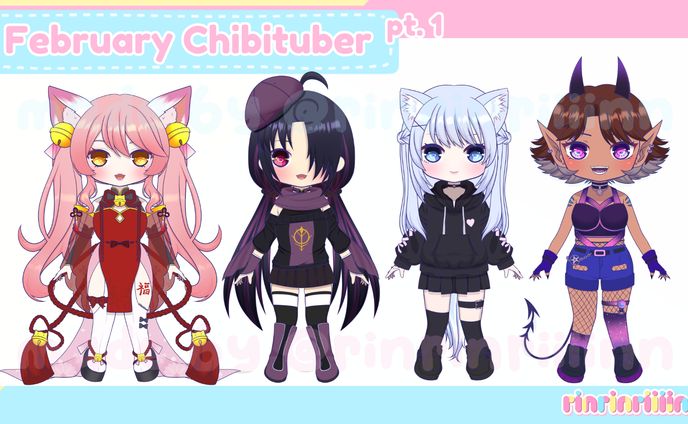 chibituber of the month feb