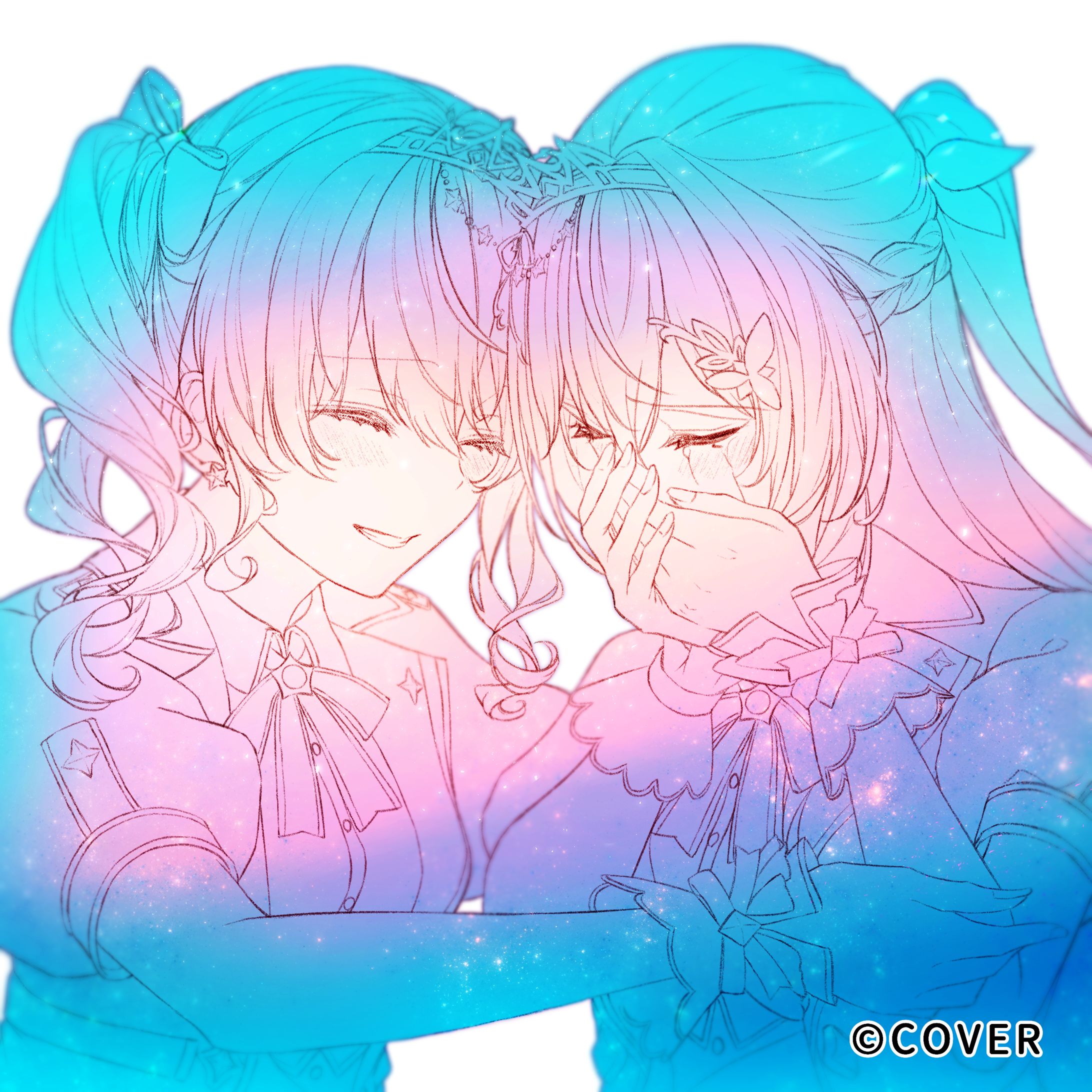 【企業様】AZKi様・星街すいせい様『The Last Frontier - 5th fes. Live ver. -』デジタルジャケットイラスト-1