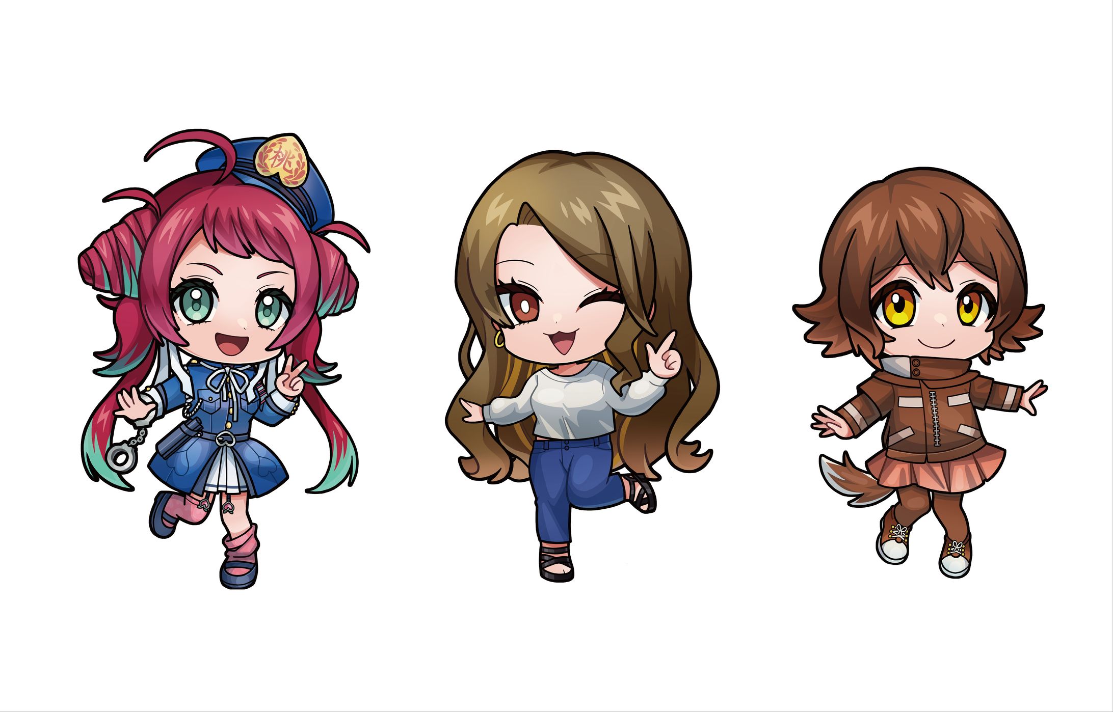 Vtuberプロジェクト ほうとう組。さま｜SDキャライラスト-1