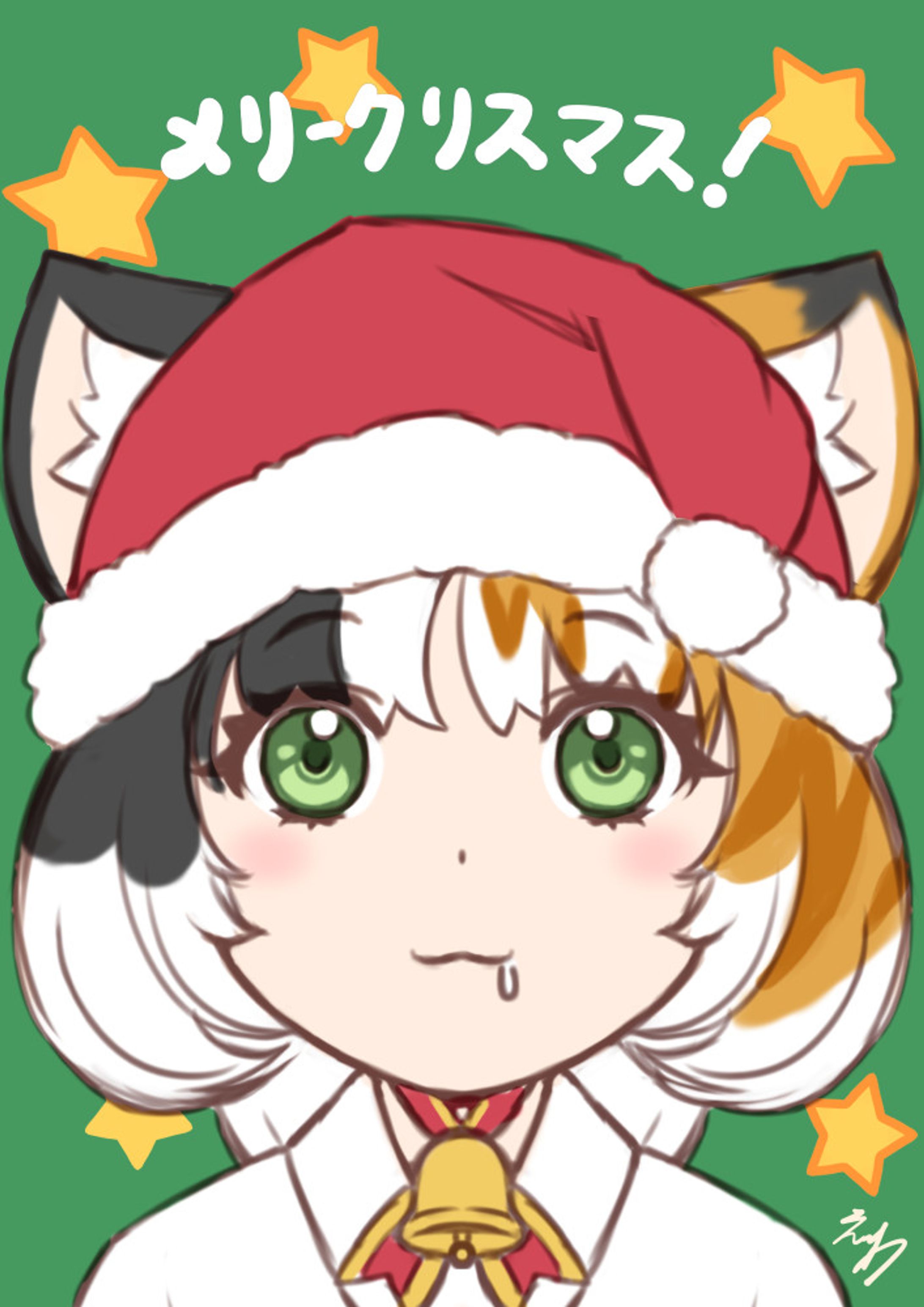 ＃三毛猫巫女が来た！　コフク　Mikenekomiko -1