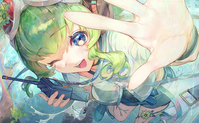 こめだわら様　「VIVID」　MVイラスト