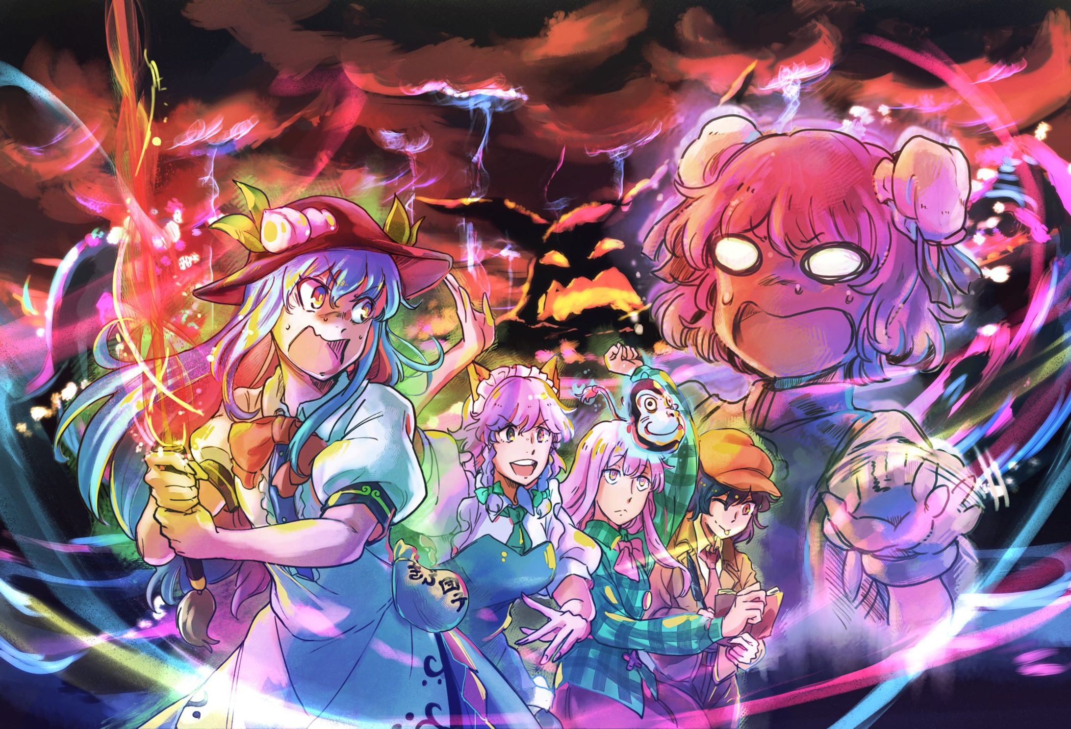 【東方二次創作】『東方キャノンボール』写し絵イラストコンテスト入賞作品-1