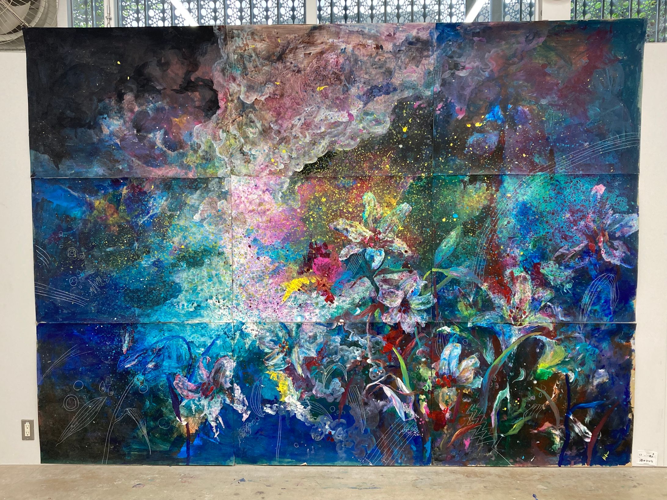 作品 | 絵画「輝」-1
