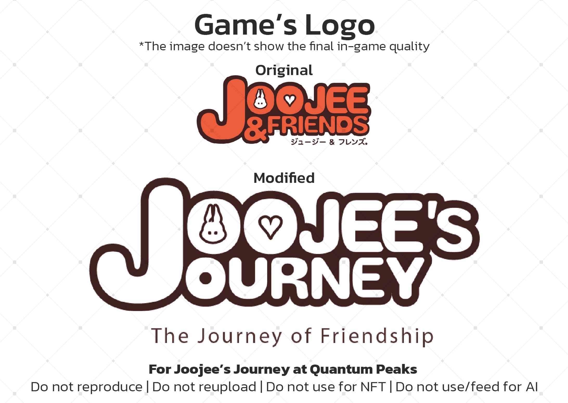 [Game Assets] Works for Joojee's Journey - Game's Logo-1