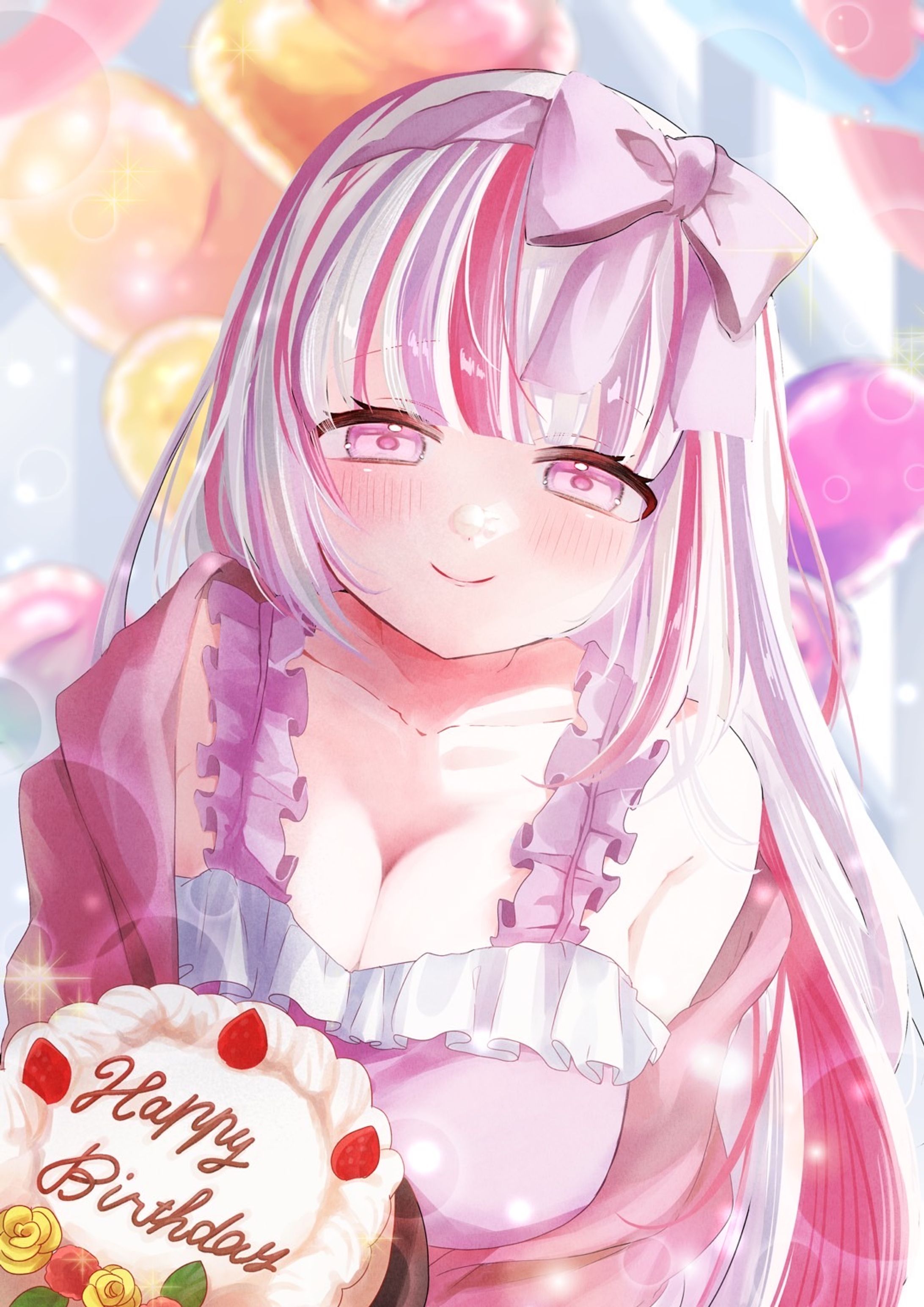 Vライバーもちた　ましろ様　生誕祭イラスト-1