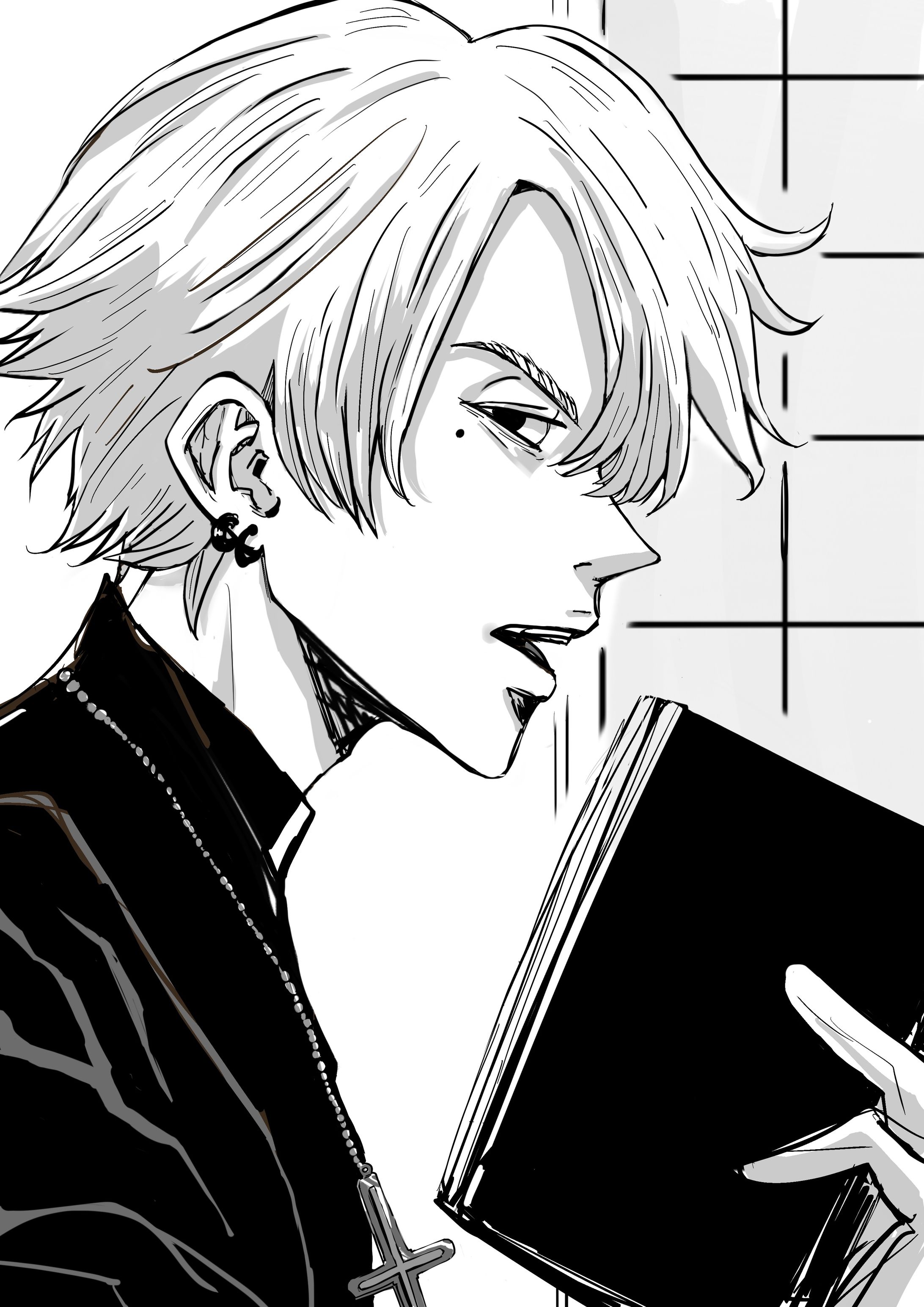 【イラスト】漫画テイスト-1