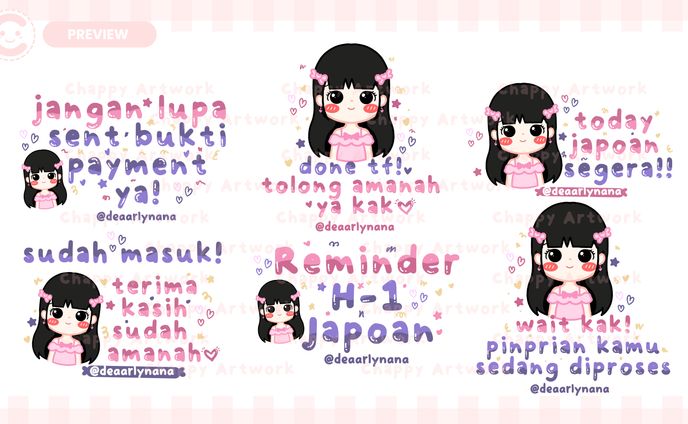stickers、ppt資料