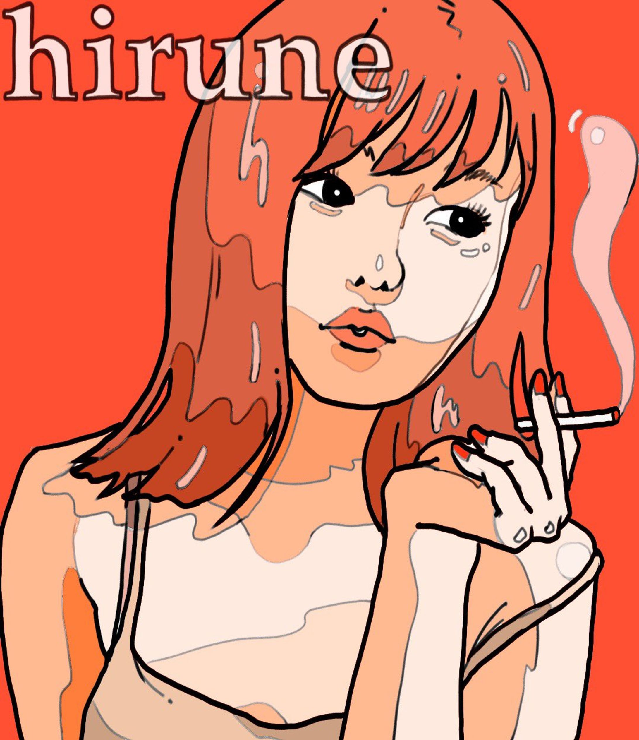 友達の似顔絵-1