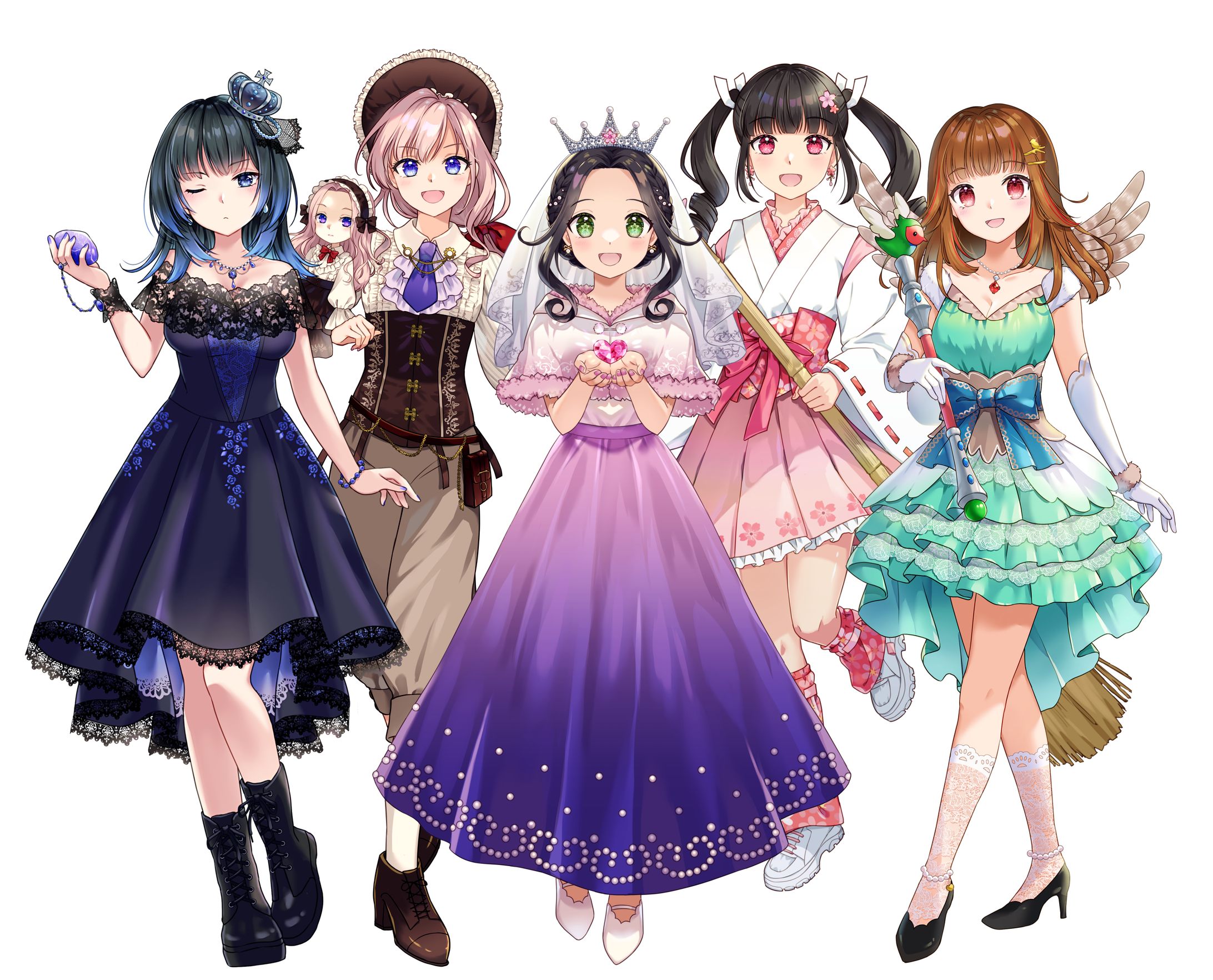 【ご依頼】立ち絵詰め合わせ女子編-1