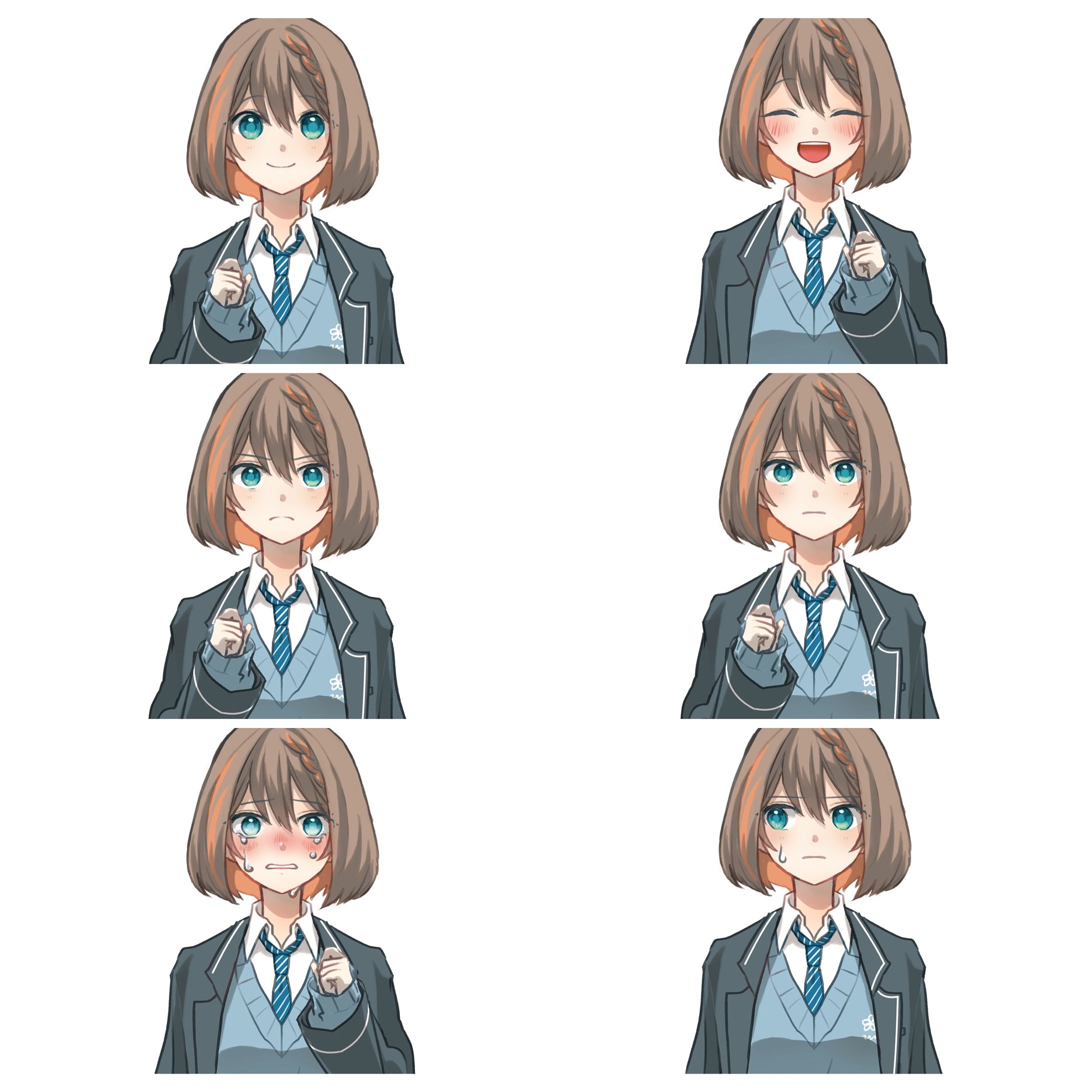 タップノベル/表情差分入り立ち絵素材-1
