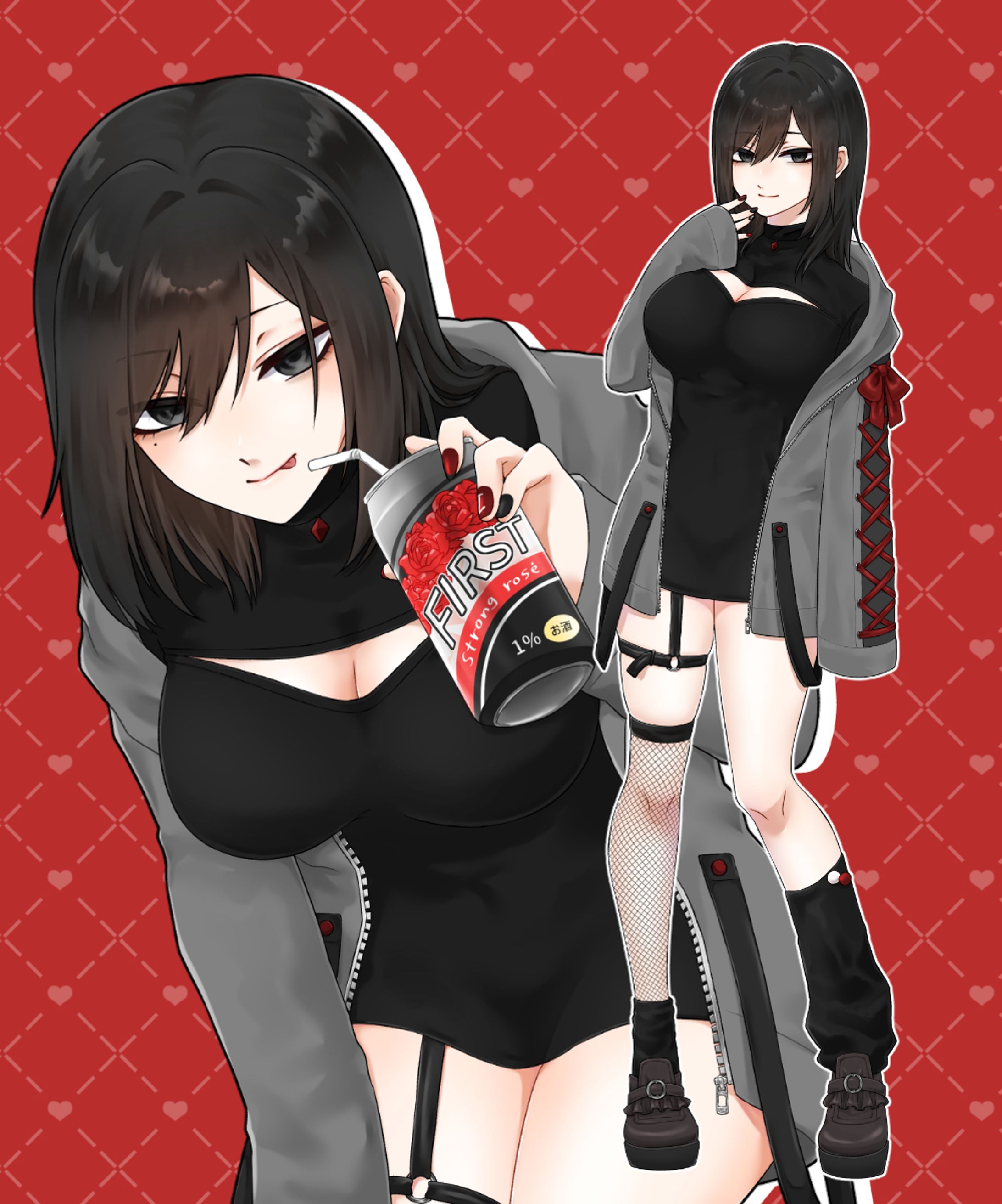 立ち絵、キャラクターデザイン-1