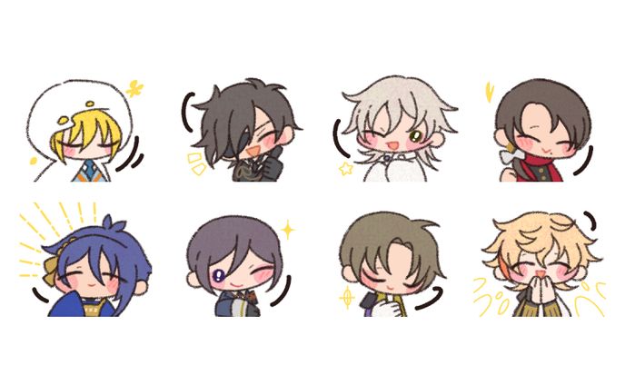 刀剣乱舞ラインスタンプ企画参加①