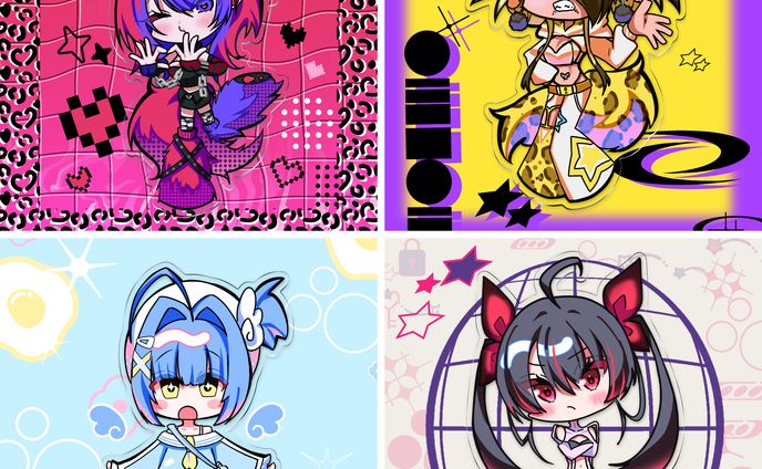 【一次創作】オリジナルキャラクターSD