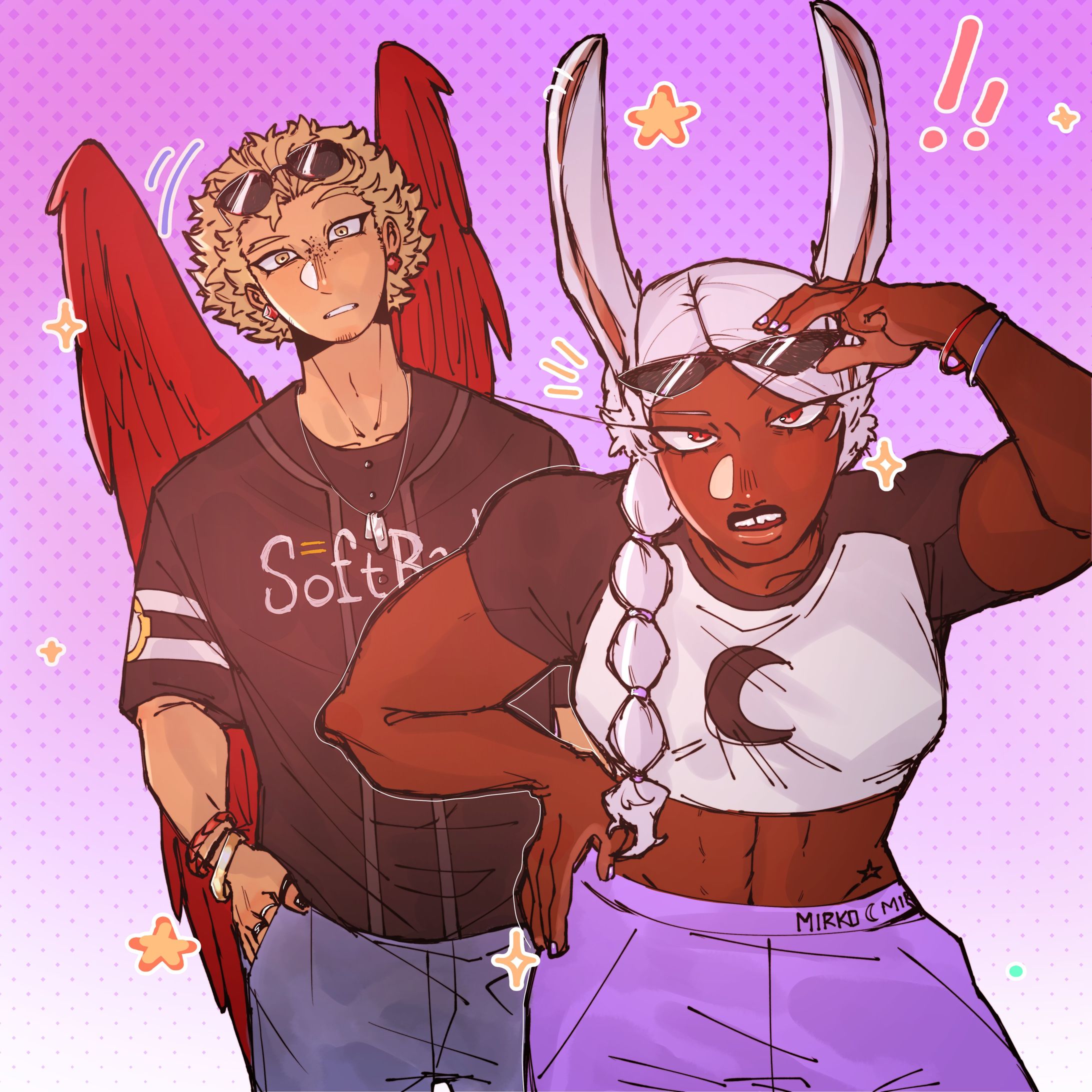 [BNHA] Mirko/Hawks-1