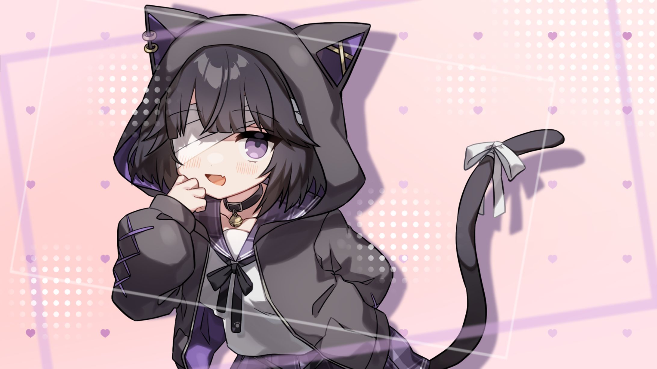 個人依頼　黒瀬きりさん歌ってみた用イラスト-1