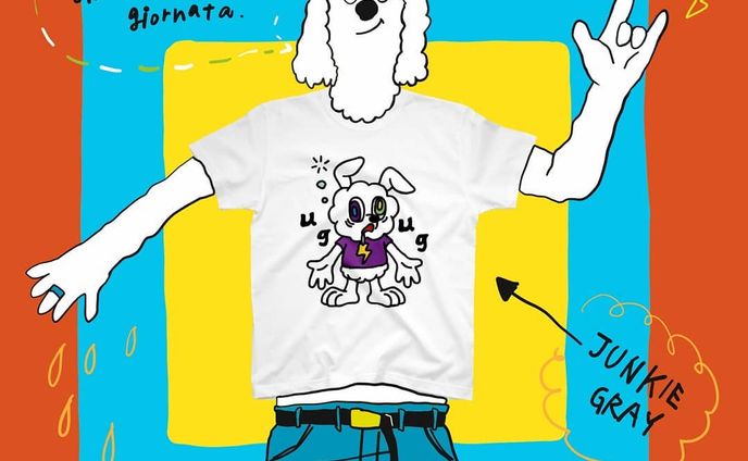 今日がいい一日であることを祈るよ🌈
・
【CHEBLOおすすめTシャツ紹介】
・
『JUNKIE GRAY』
・
生地のカラーは全23色
サイズも大人から子どもまであるよ🙌
・
■スズリのショップで販売中🌟
・
#イラスト#junkie#もこもこ#ファッション#fashion#animal
#illustrator#イラストレーター#illustration#イラスト#一个例证#일러스트#絵#picture#cheblo
#art#スケッチ#sketch#idea#キャラクター#캐릭터#carattere#character#Tシャツ#tshirt