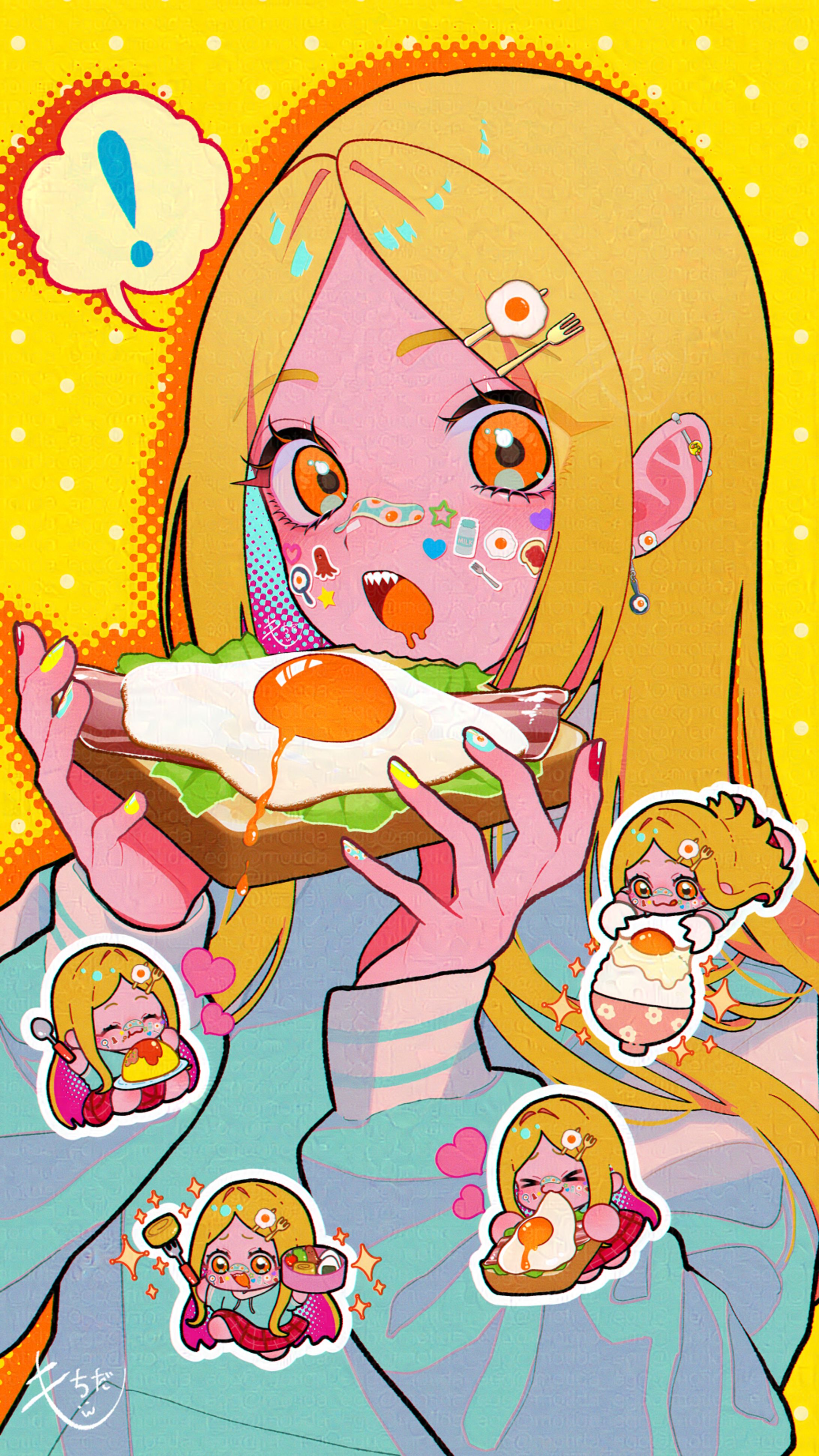 たまご大好き！🍴🍳 ‪🧡‬‪‎🤍-1
