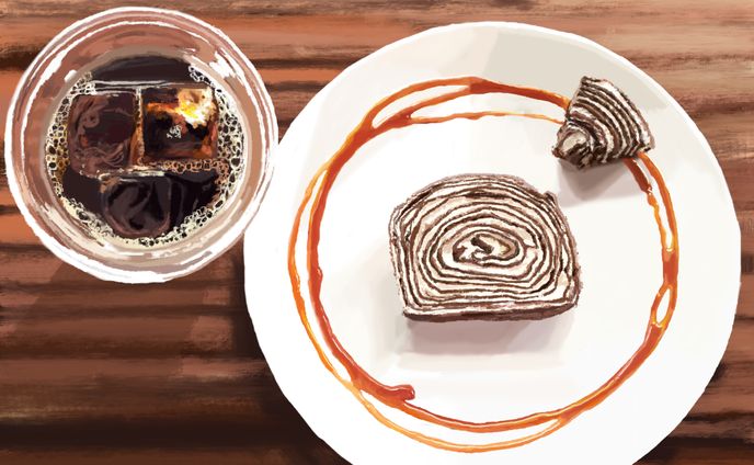 スイーツイラスト