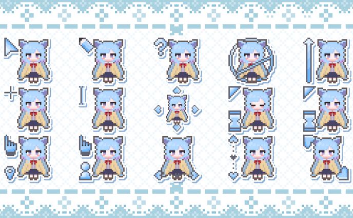 マウスカーソル_もちゆず様