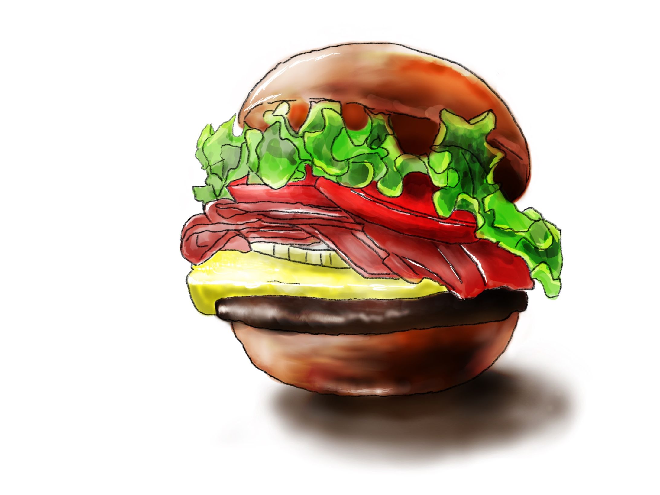 リアルハンバーグ-1