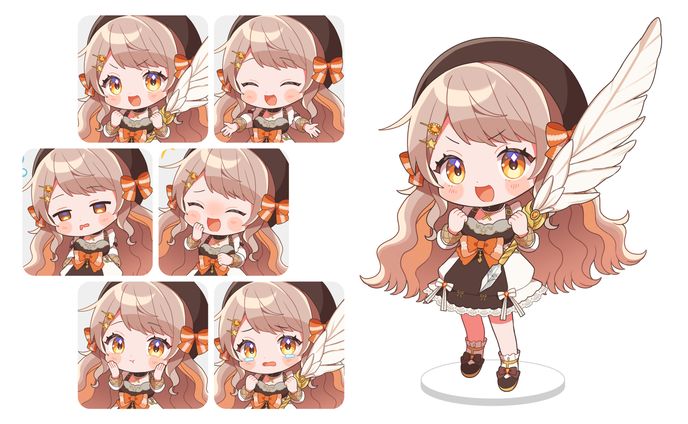 【SDイラスト】星月姫薇様