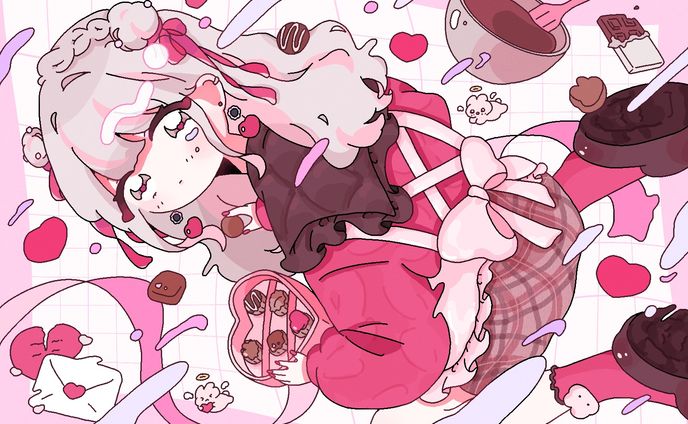 【オリジナル】バレンタインイラスト