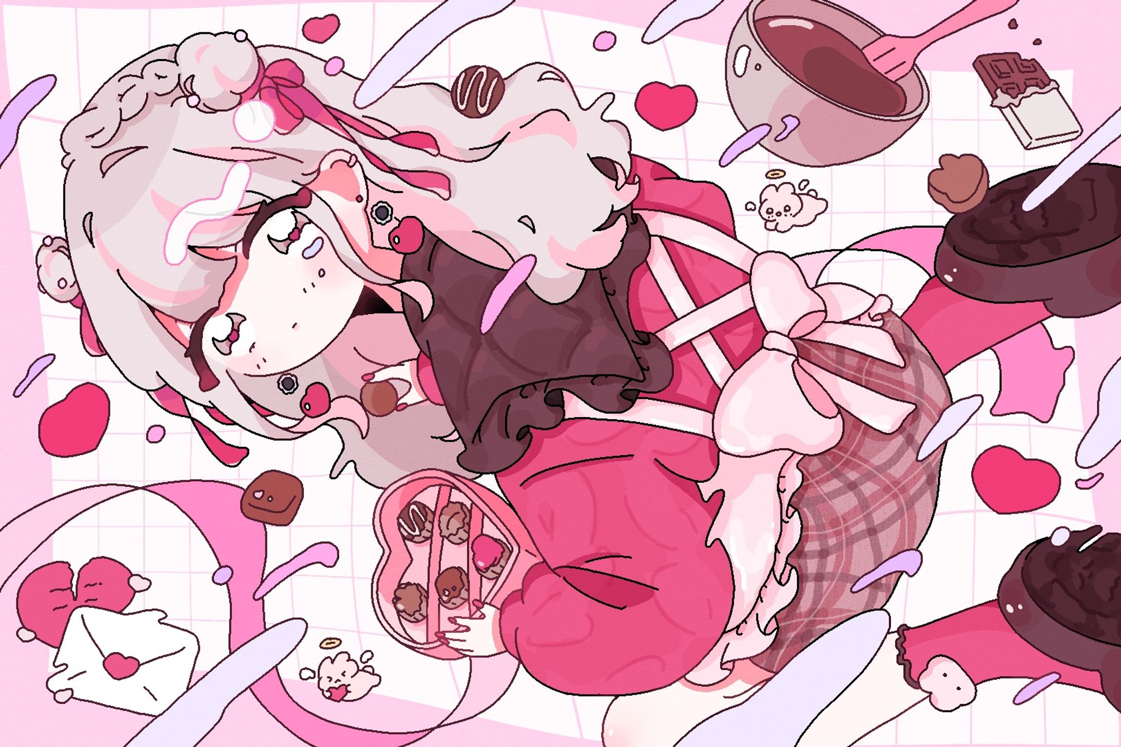 【オリジナル】バレンタインイラスト-1