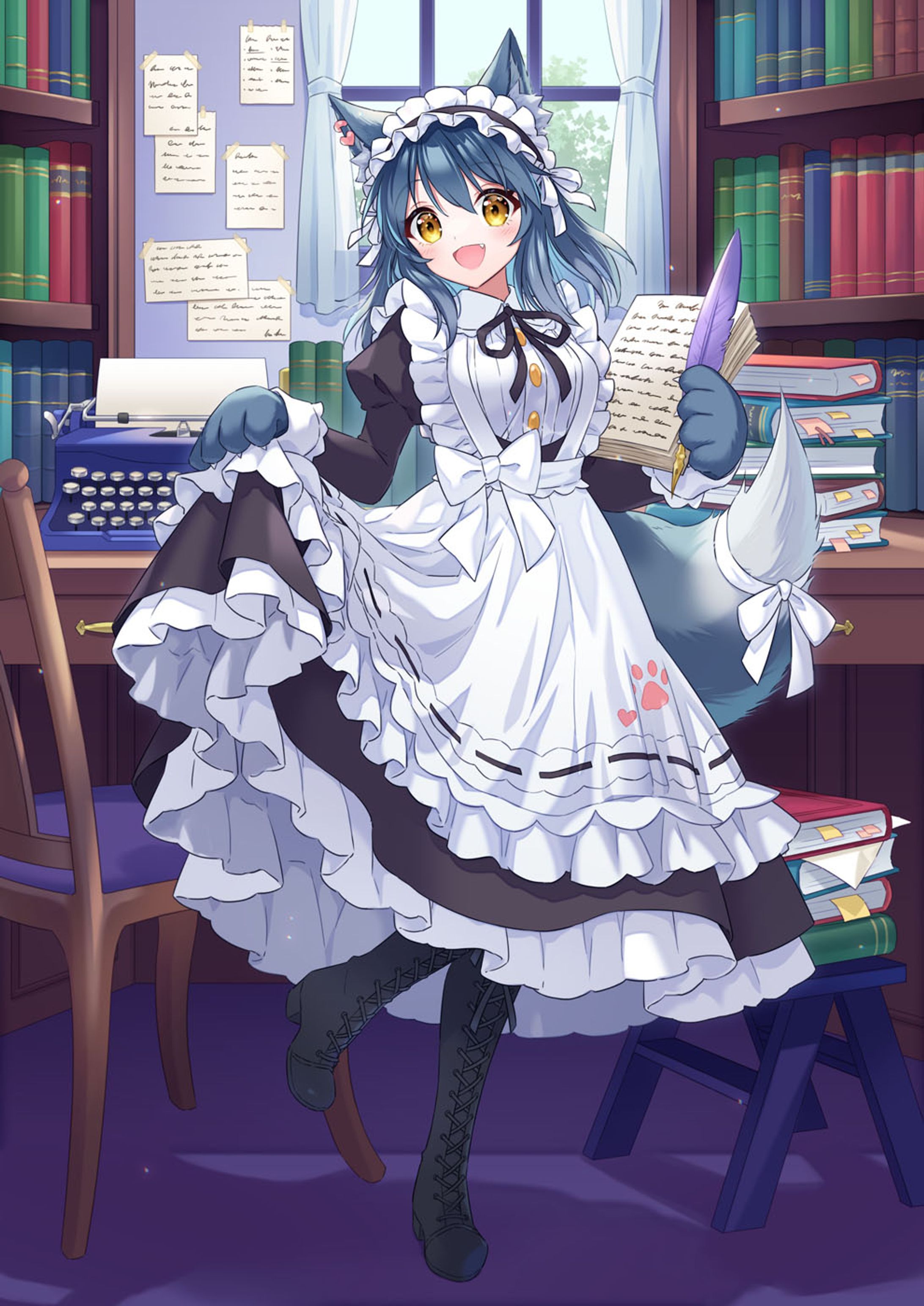 【VTuber】古代紫様デビューキービジュアル-1