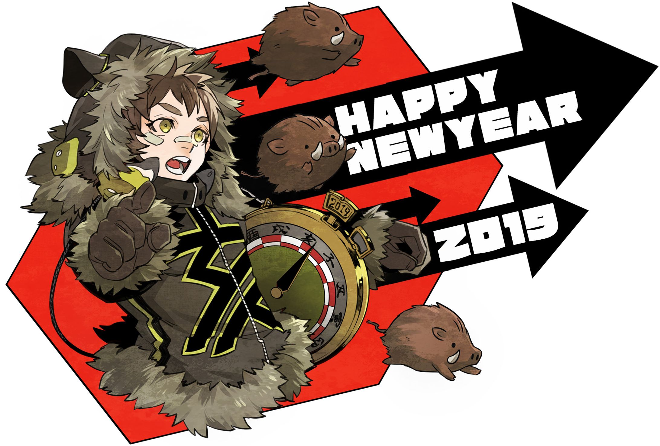 年賀状シリーズ-1